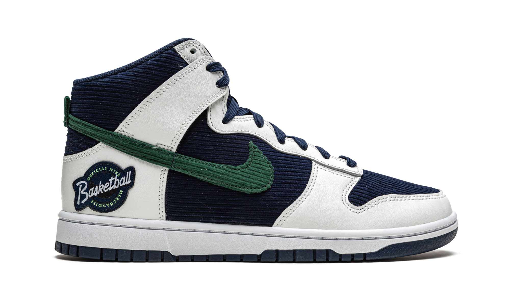 nike dunk high sports specialties white navy+DH0953-400+right view