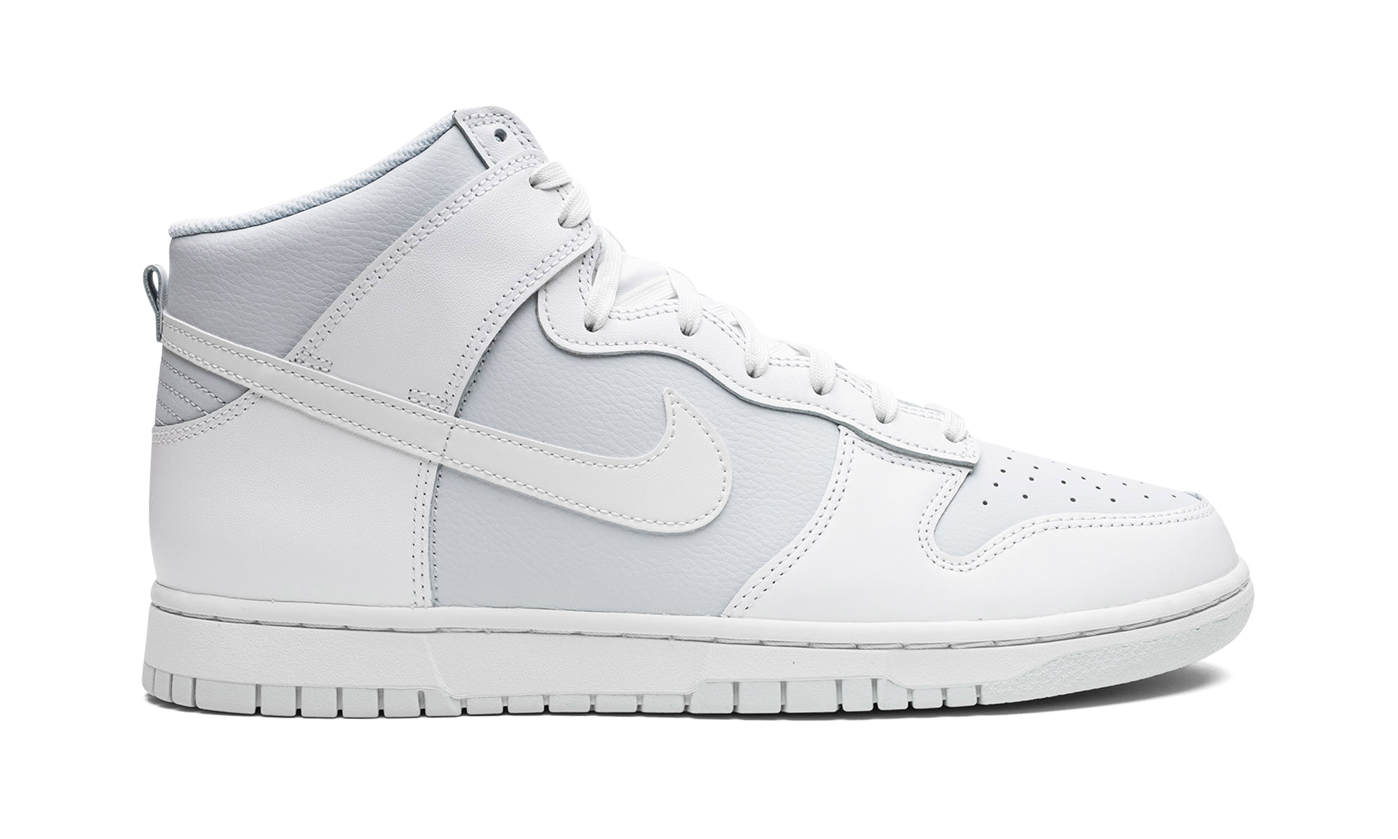 nike dunk high summit white pure platinum+DJ6189-100+right view