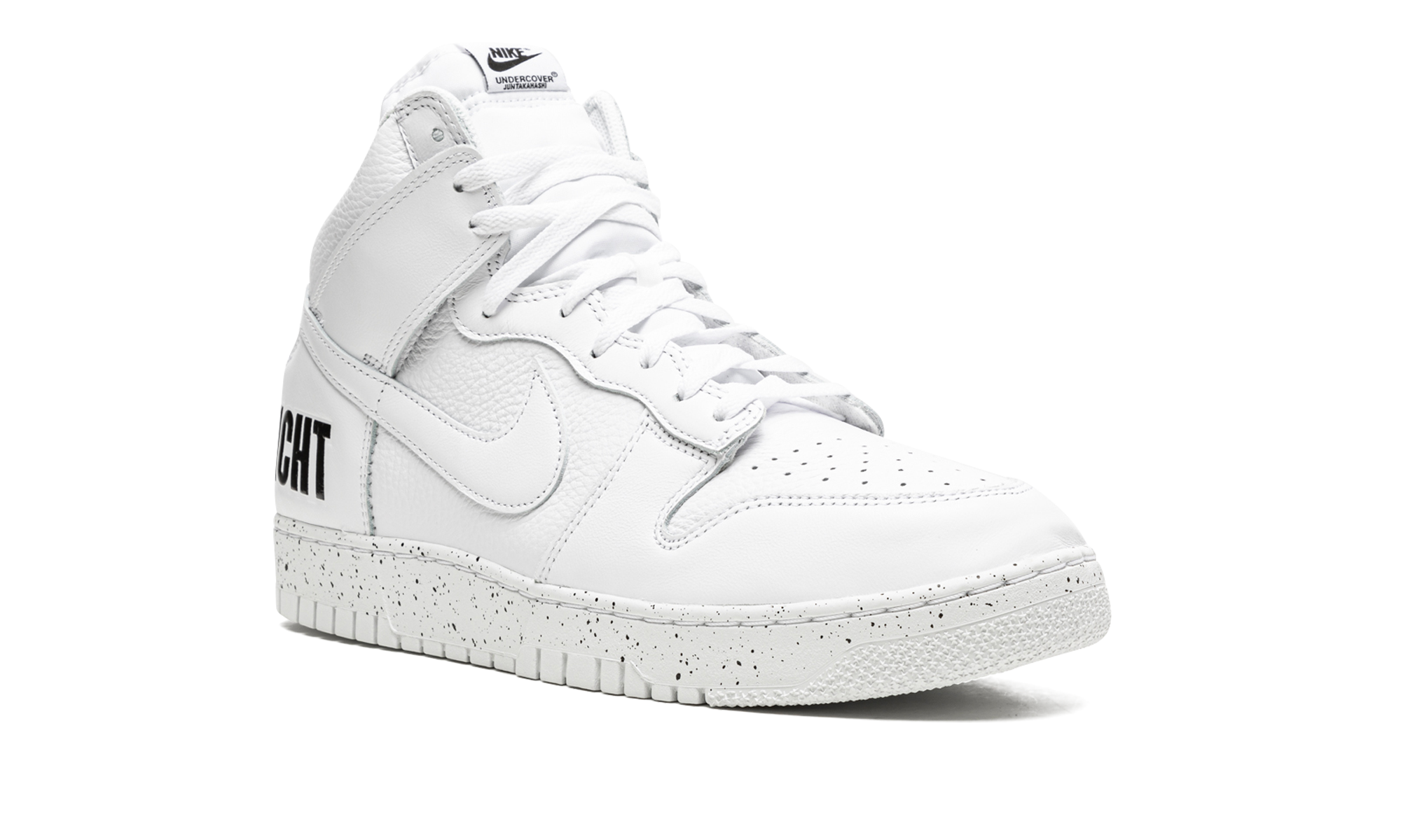 nike dunk high undercover chaos white+DQ4121-100+diagnol right view