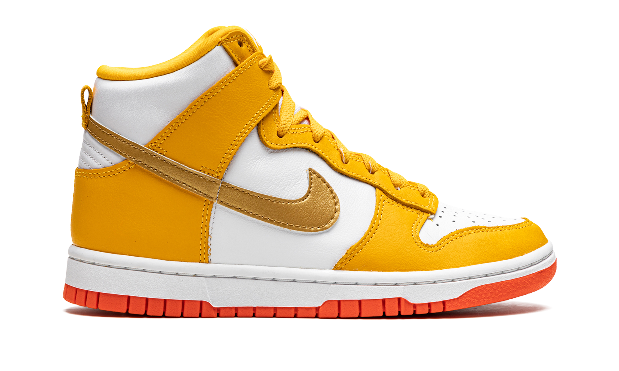 nike dunk high university gold women s+DQ4691-700+right view