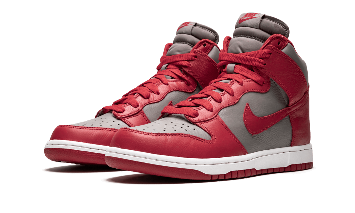 nike dunk high unlv+850477-001+diagnol left view