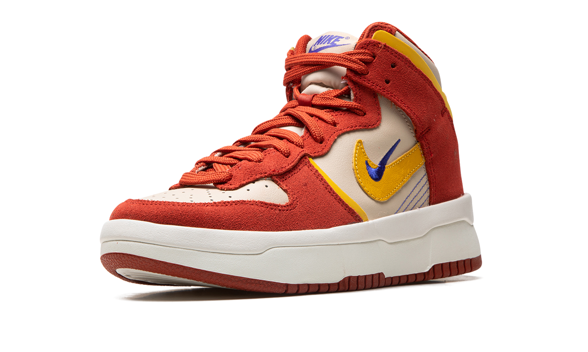 nike dunk high up cinnabar women s+DH3718-600+left diagnol single view