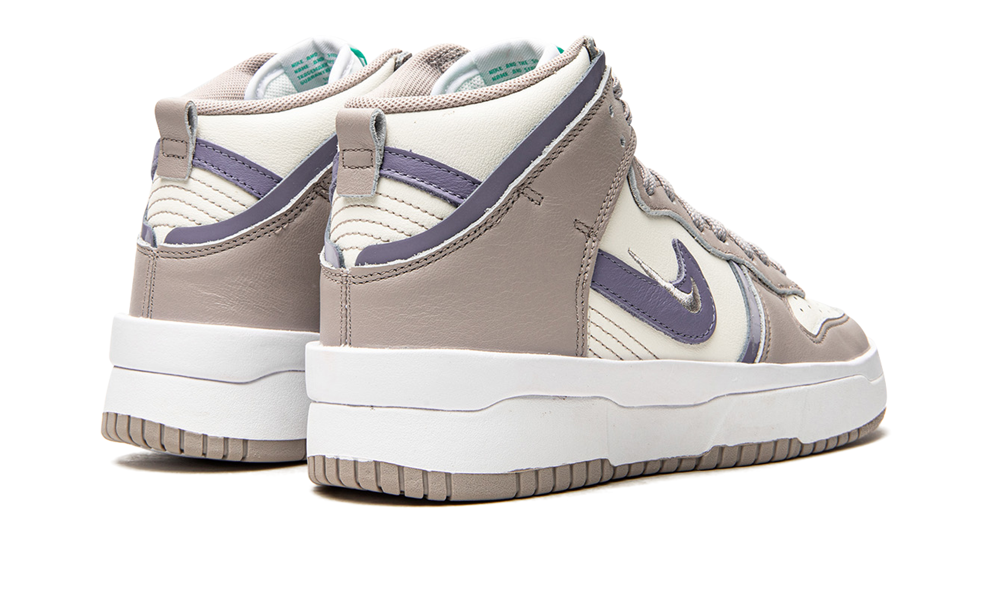 nike dunk high up iron purple women s+DH3718-101+diagnol right behind view