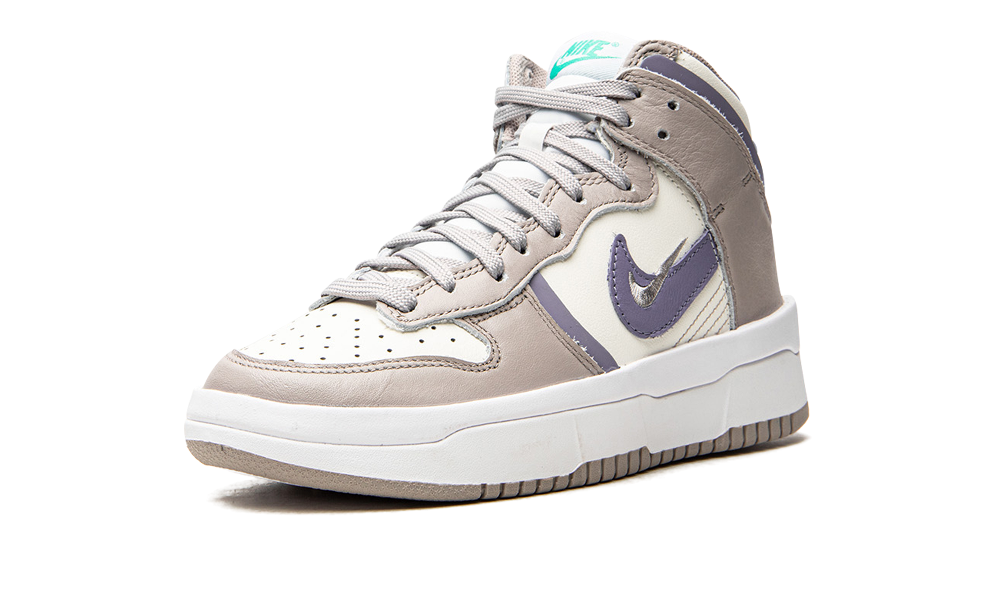nike dunk high up iron purple women s+DH3718-101+left diagnol single view