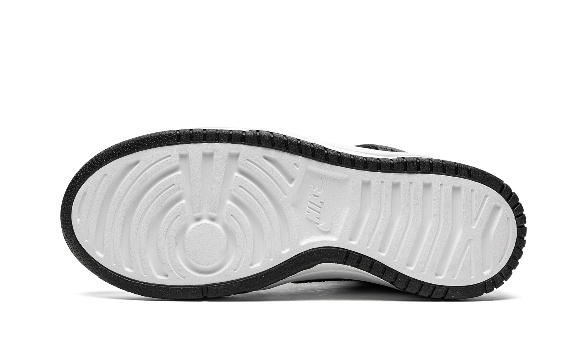 nike dunk high up panda women s+DH3718-104+bottom view