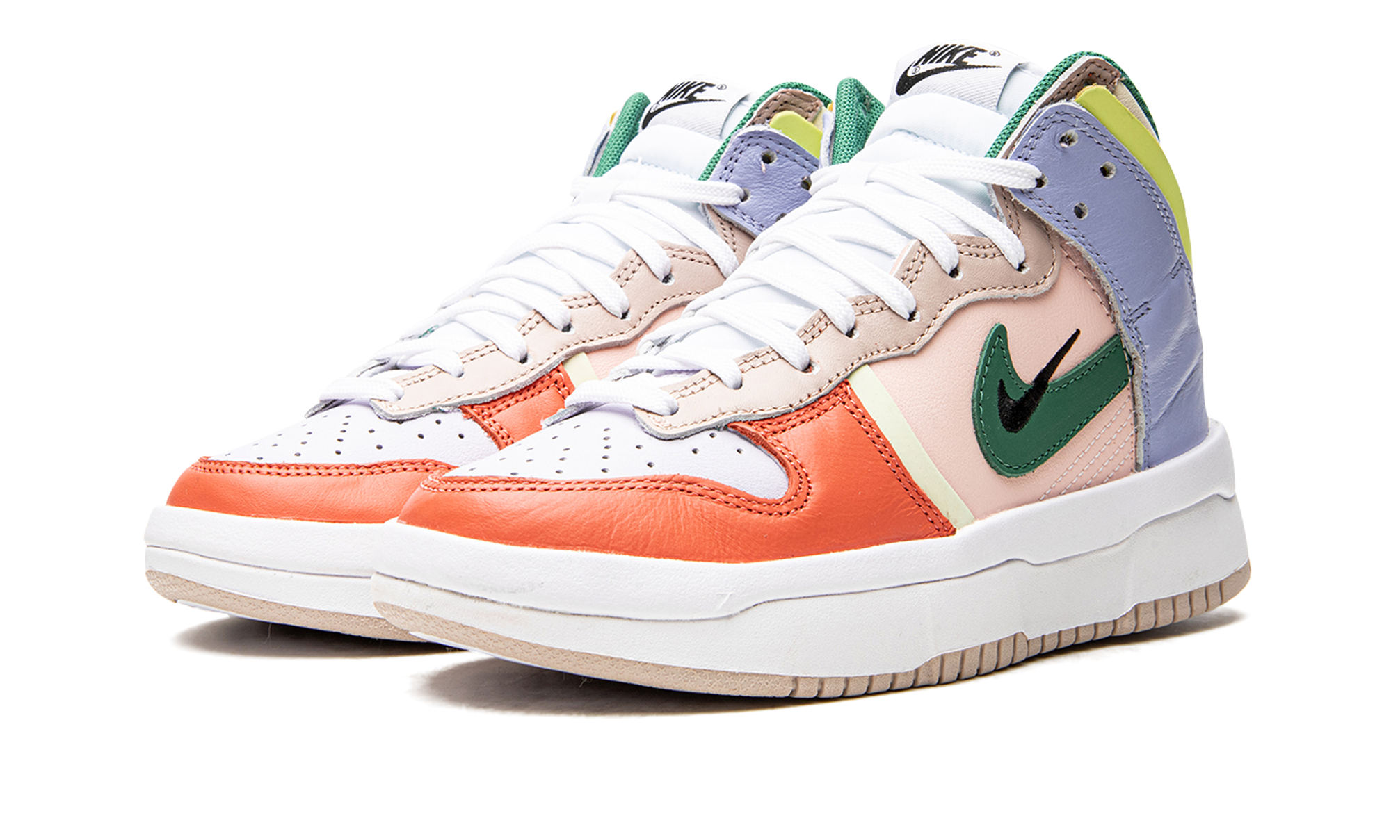 nike dunk high up pastels women s+DH3718-700+diagnol left view