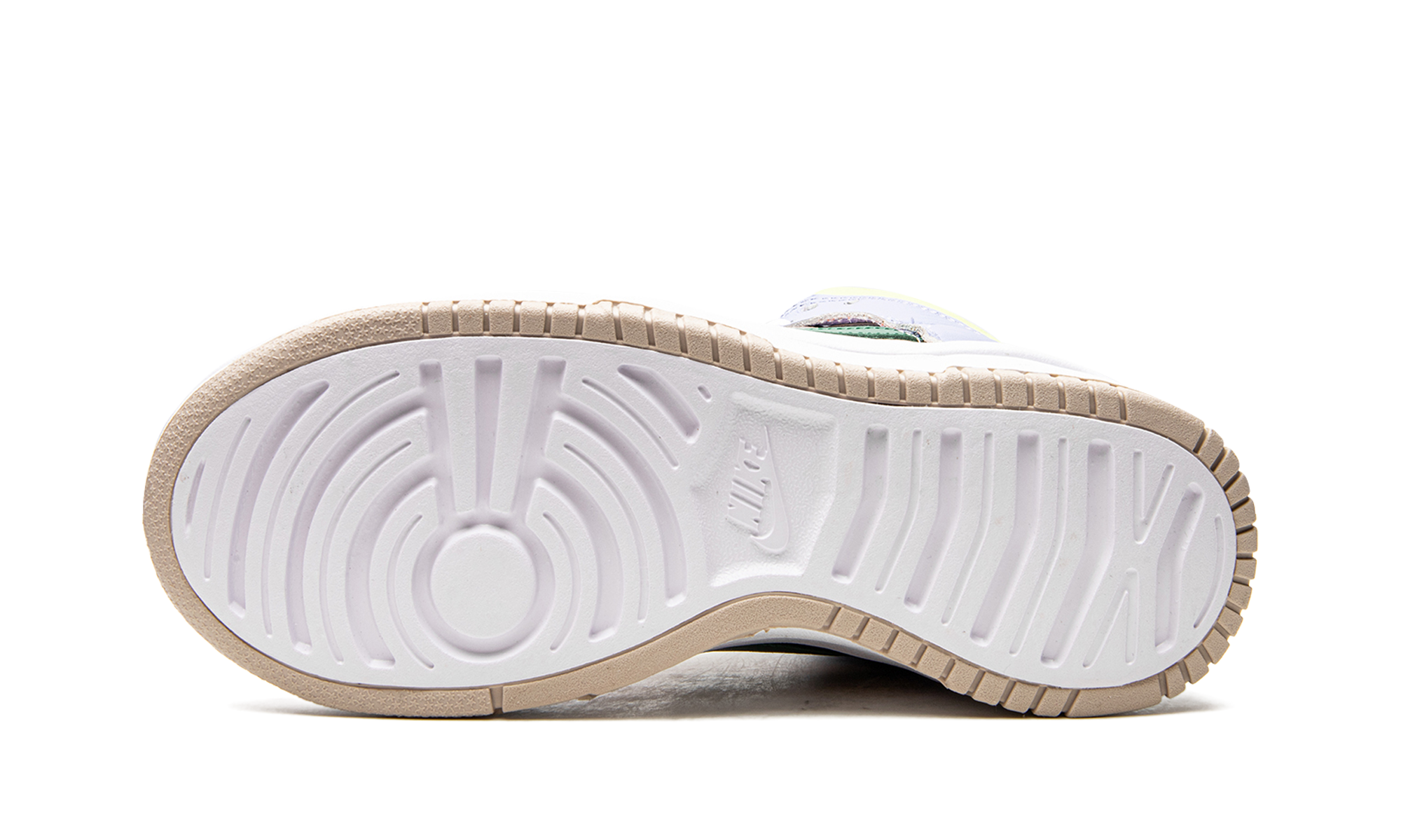 nike dunk high up pastels women s+DH3718-700+bottom view