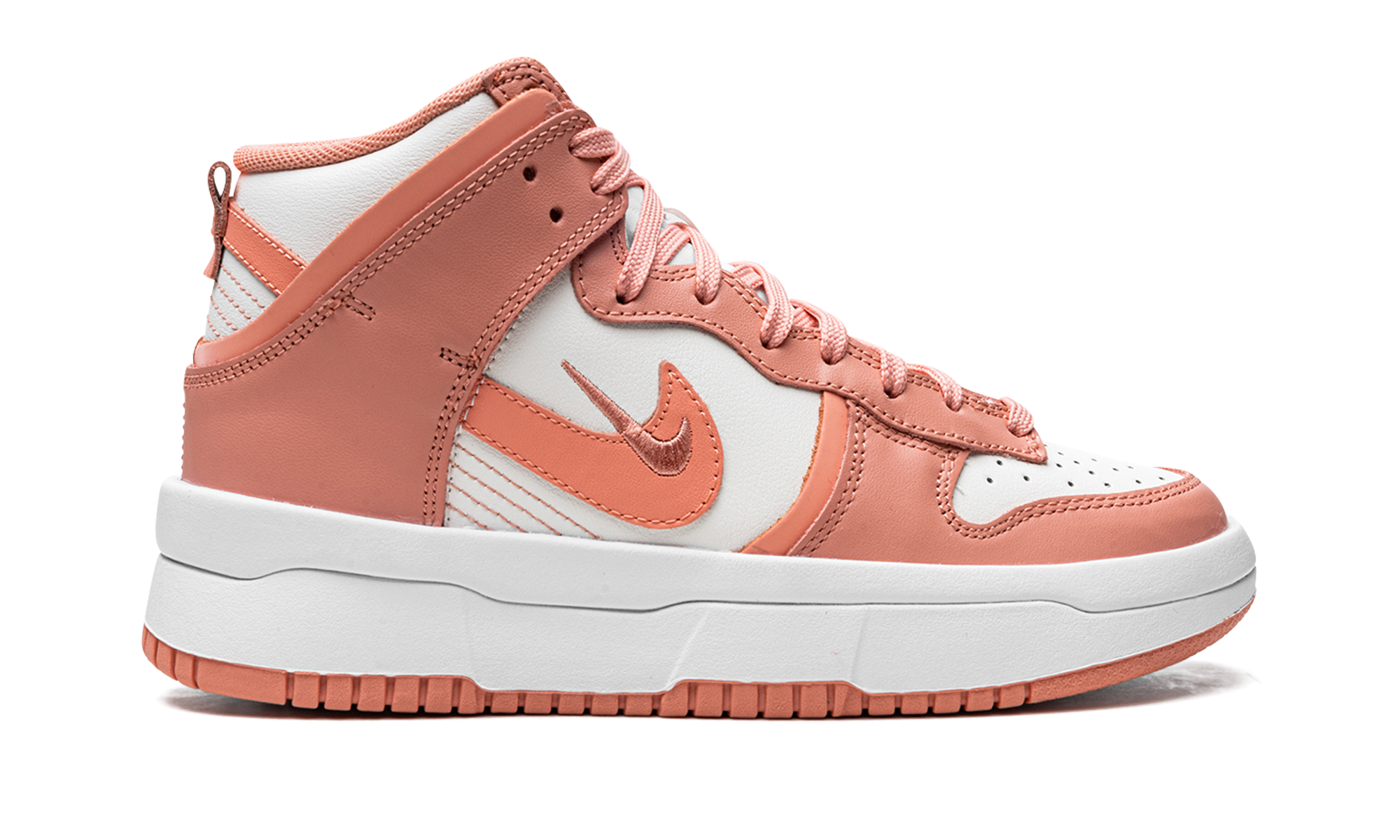 nike dunk high up sail light madder root+DH3718-107+right view