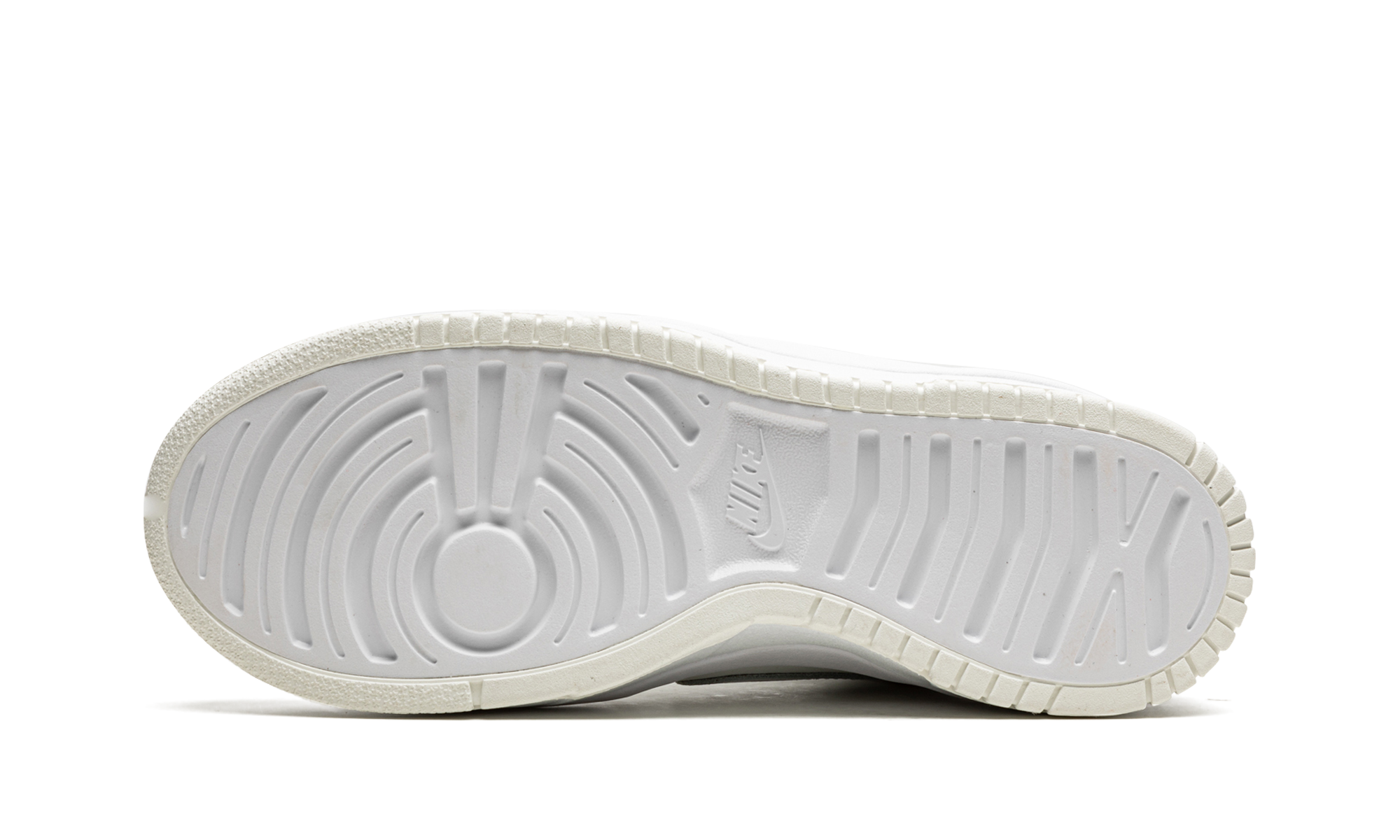 nike dunk high up summit white sail women s+DH3718-100+bottom view