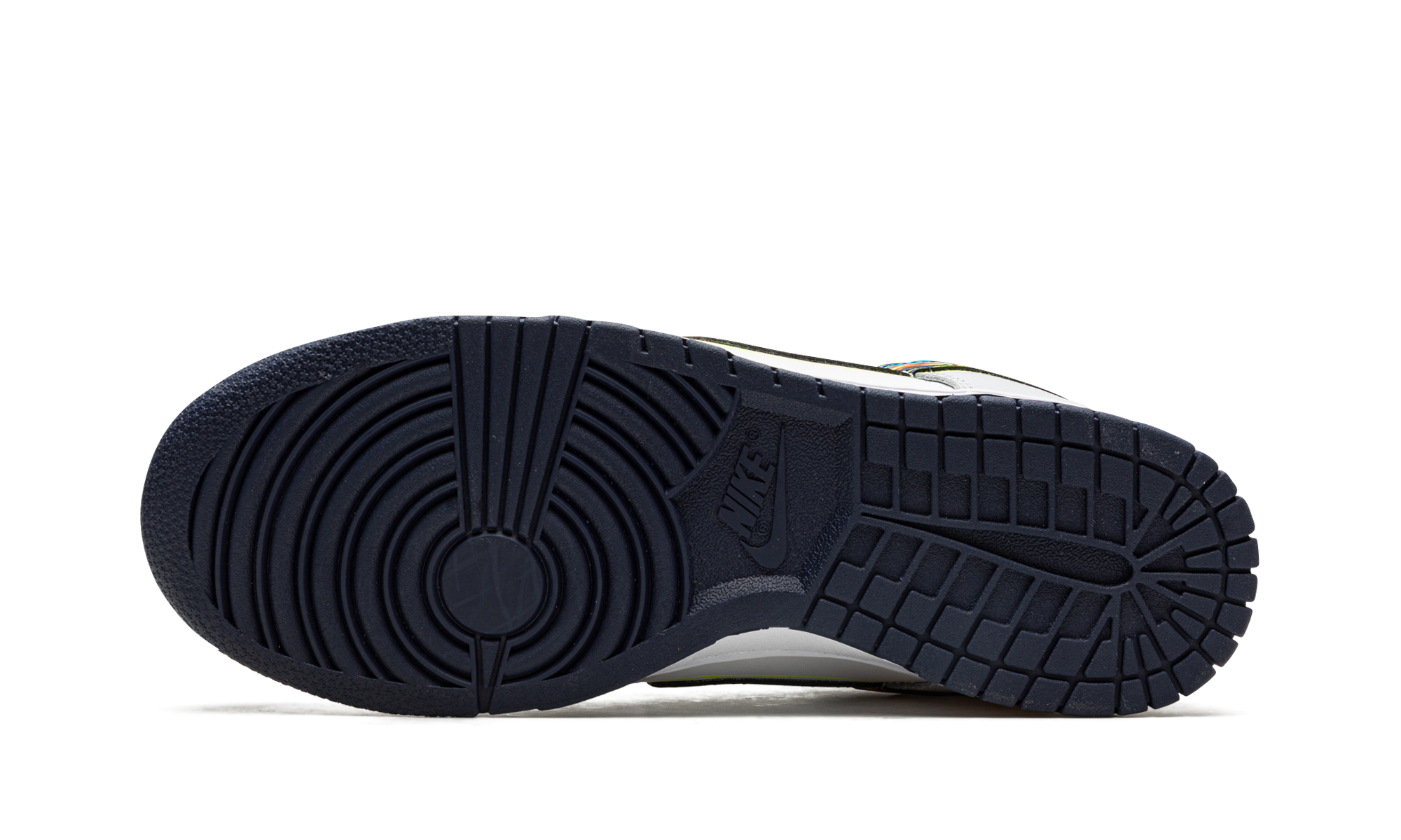 nike dunk low 3d swoosh+DV6482-100+bottom view