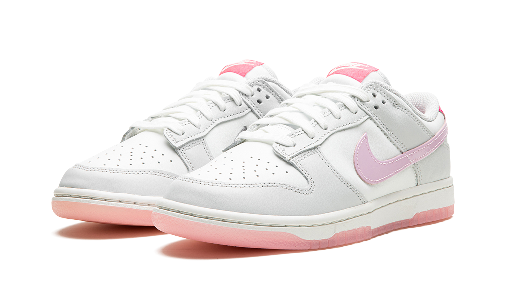 nike dunk low 520 pack pink+FN3451-161+diagnol left view