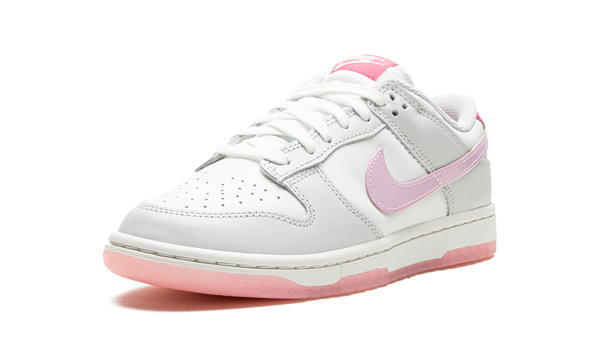 nike dunk low 520 pack pink+FN3451-161+left diagnol single view