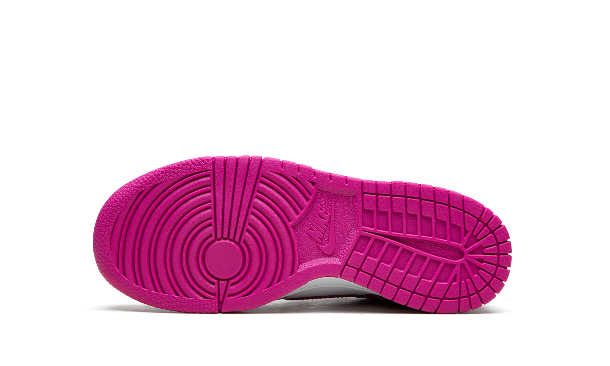 nike dunk low active fuchsia gs+FJ0704-100+bottom view