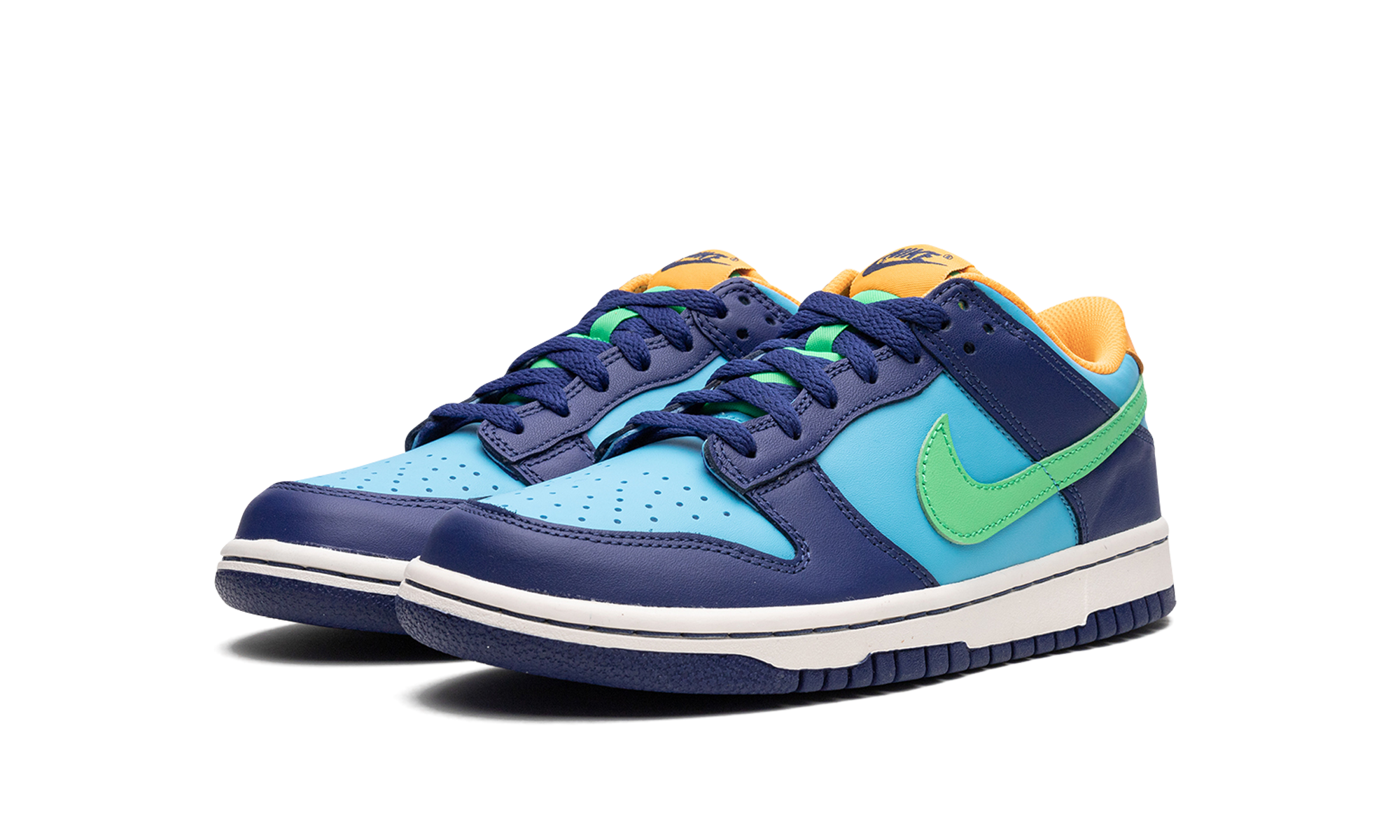 nike dunk low all star 2023 gs+DV1693-401+diagnol left view