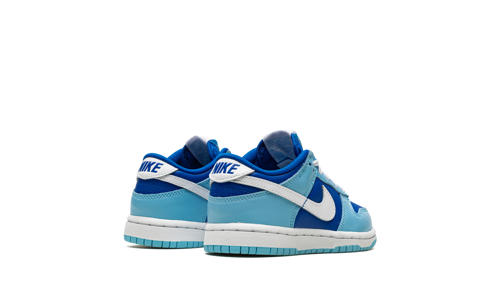 nike dunk low argon 2022 ps+DV2635-400+diagnol right behind view
