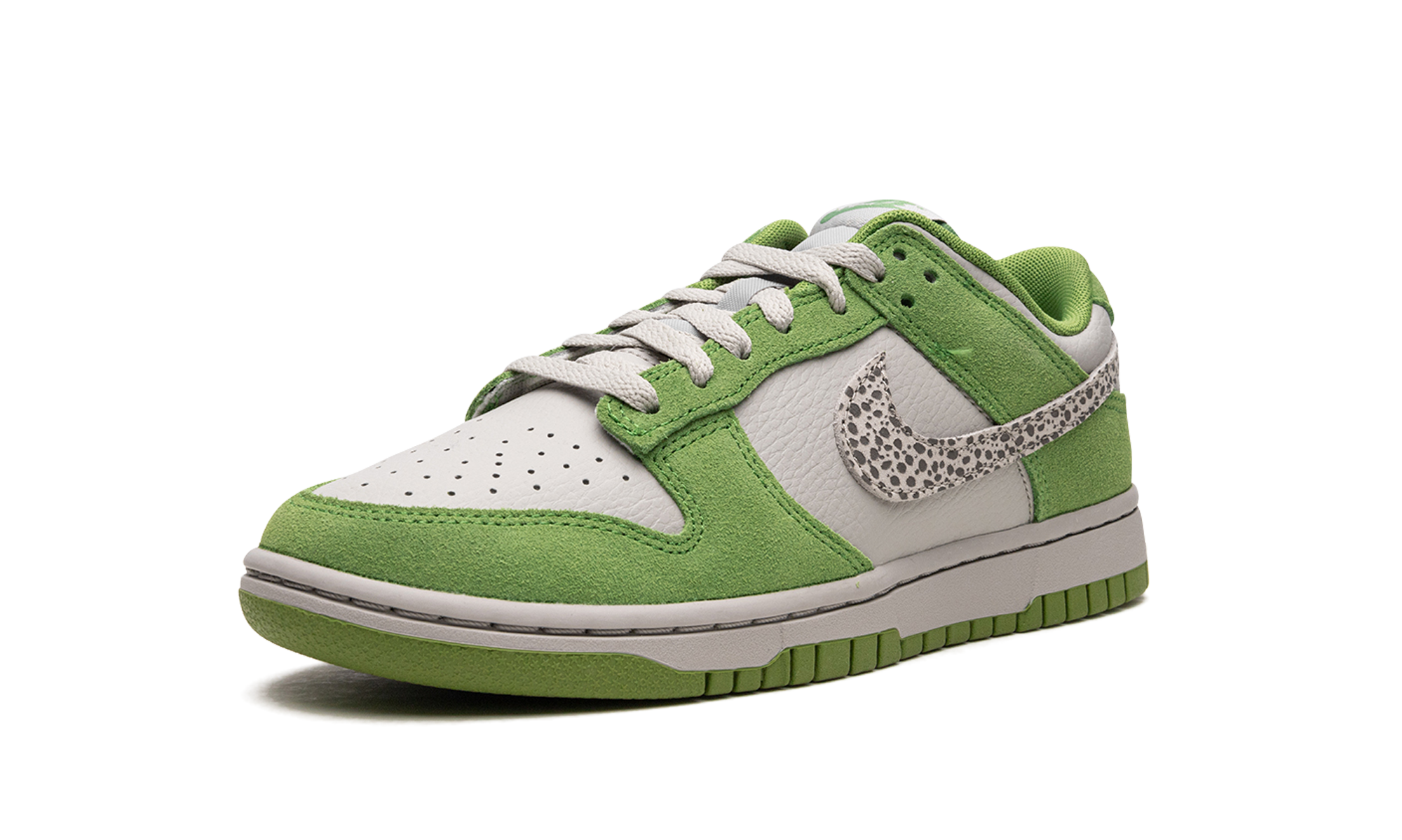 nike dunk low as safari swoosh chlorophyll+DR0156-300+left diagnol single view