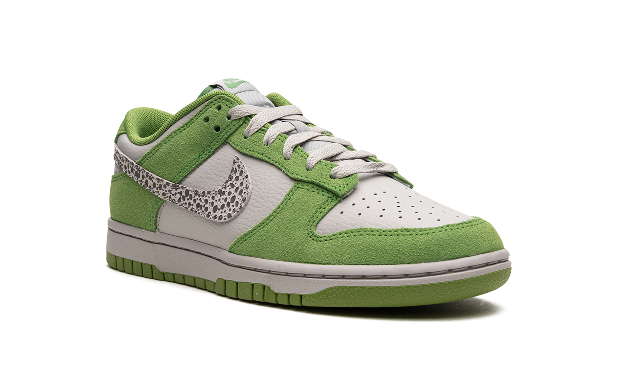 nike dunk low as safari swoosh chlorophyll+DR0156-300+diagnol right view