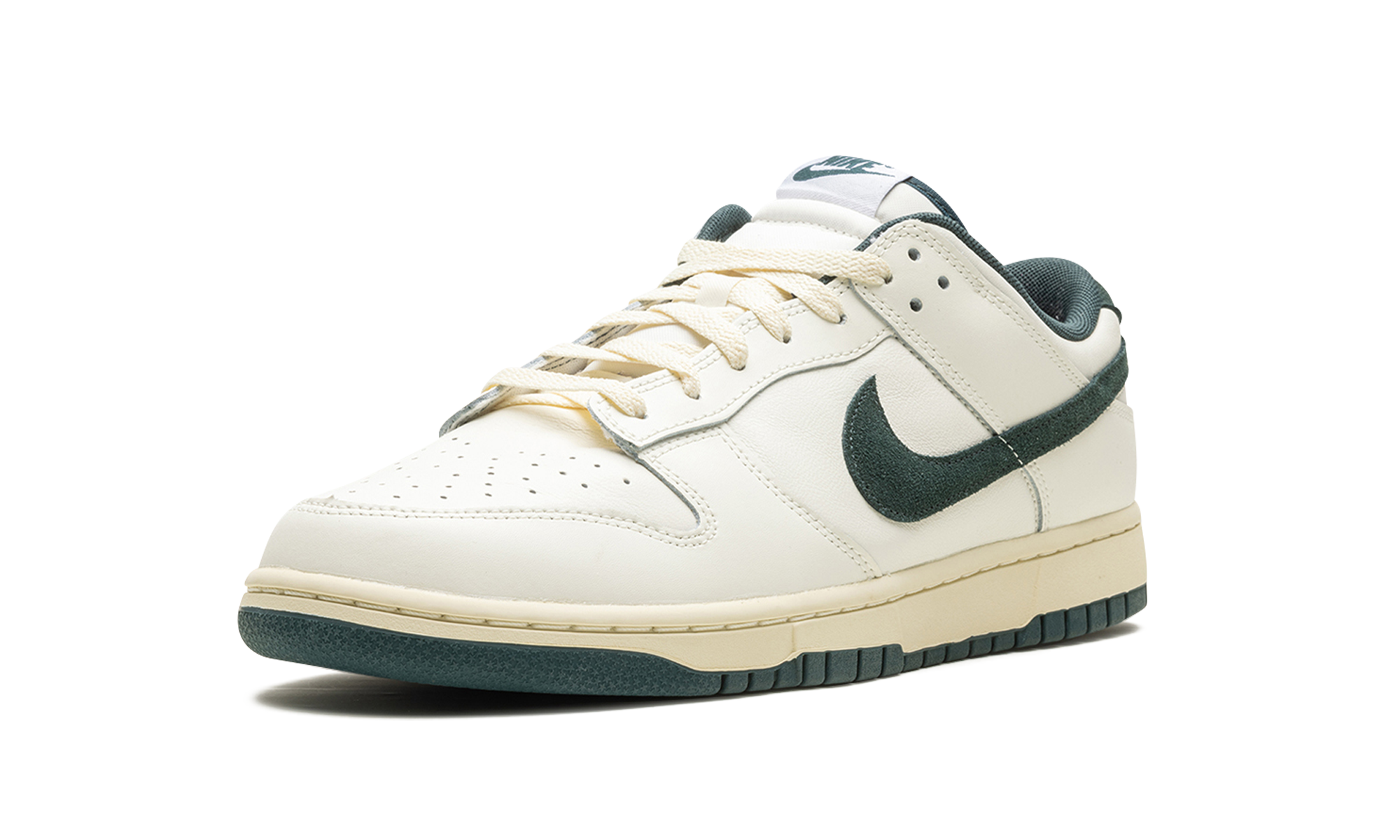 nike dunk low athletic department deep jungle+FQ8080-133+left diagnol single view