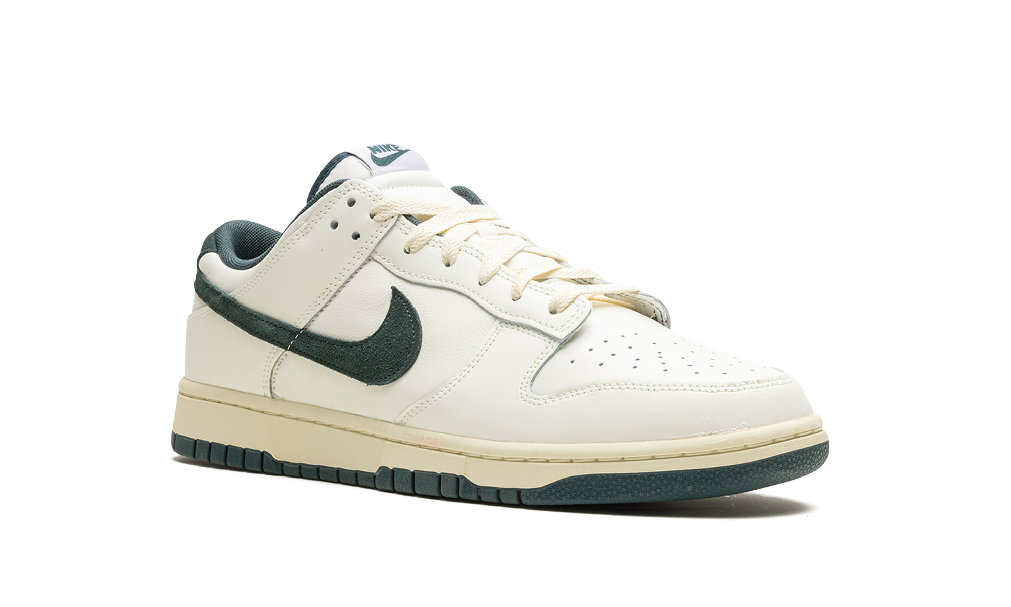 nike dunk low athletic department deep jungle+FQ8080-133+diagnol right view
