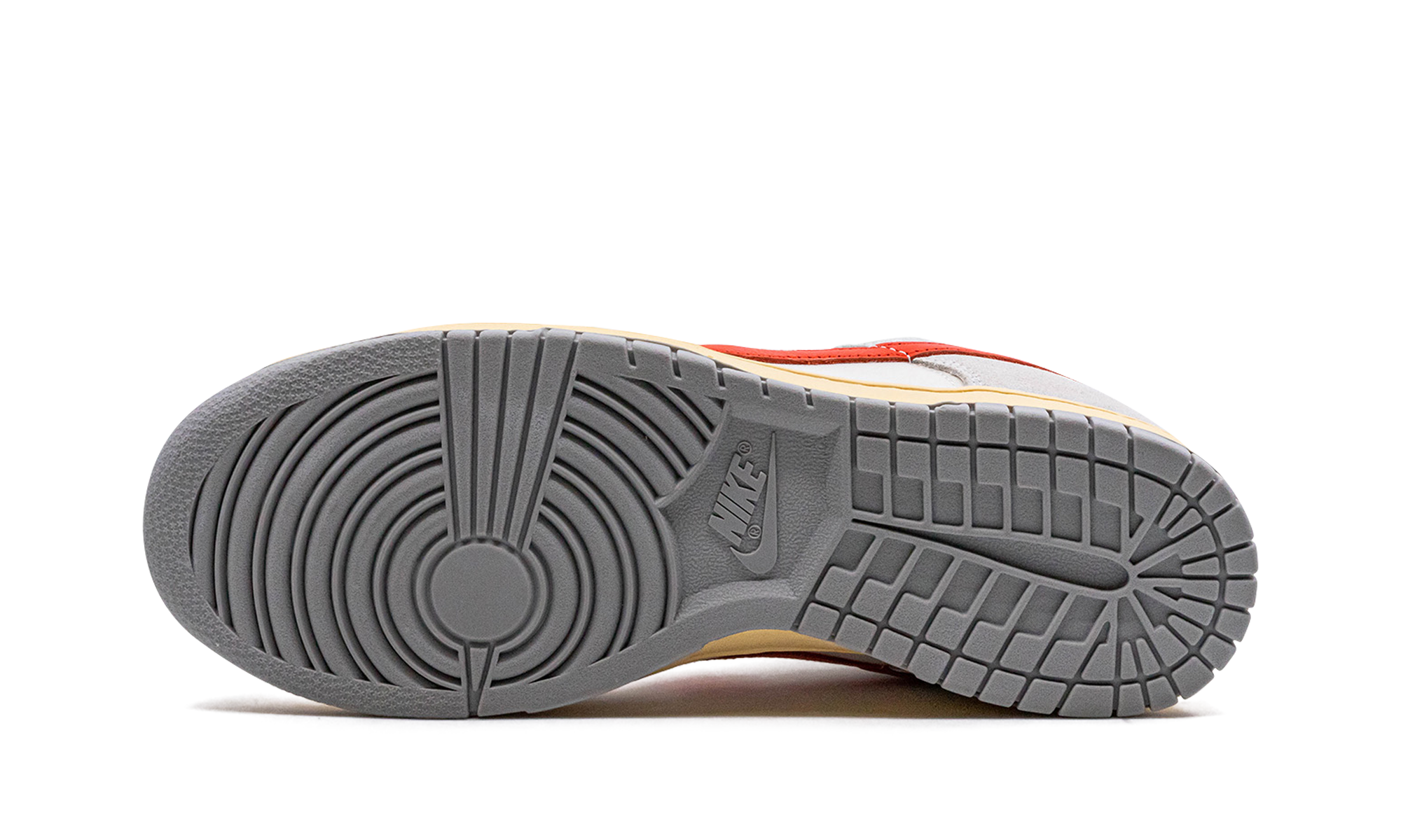 nike dunk low athletic department picante red+FJ5429-133+bottom view