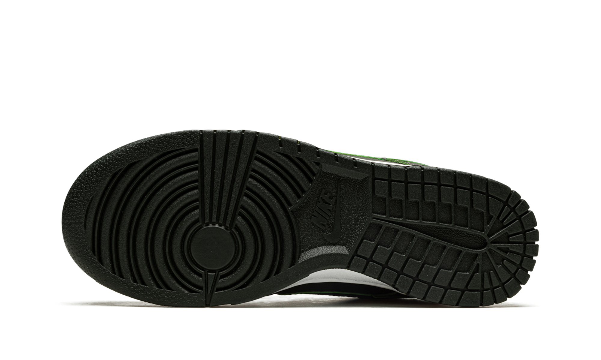 nike dunk low avocado women s+DM7606-300+bottom view
