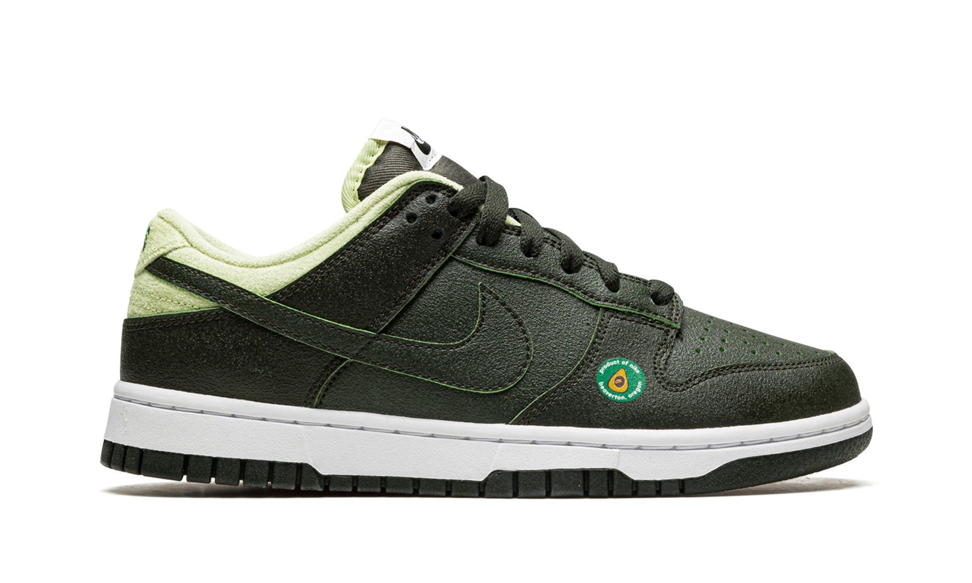 nike dunk low avocado women s+DM7606-300+right view