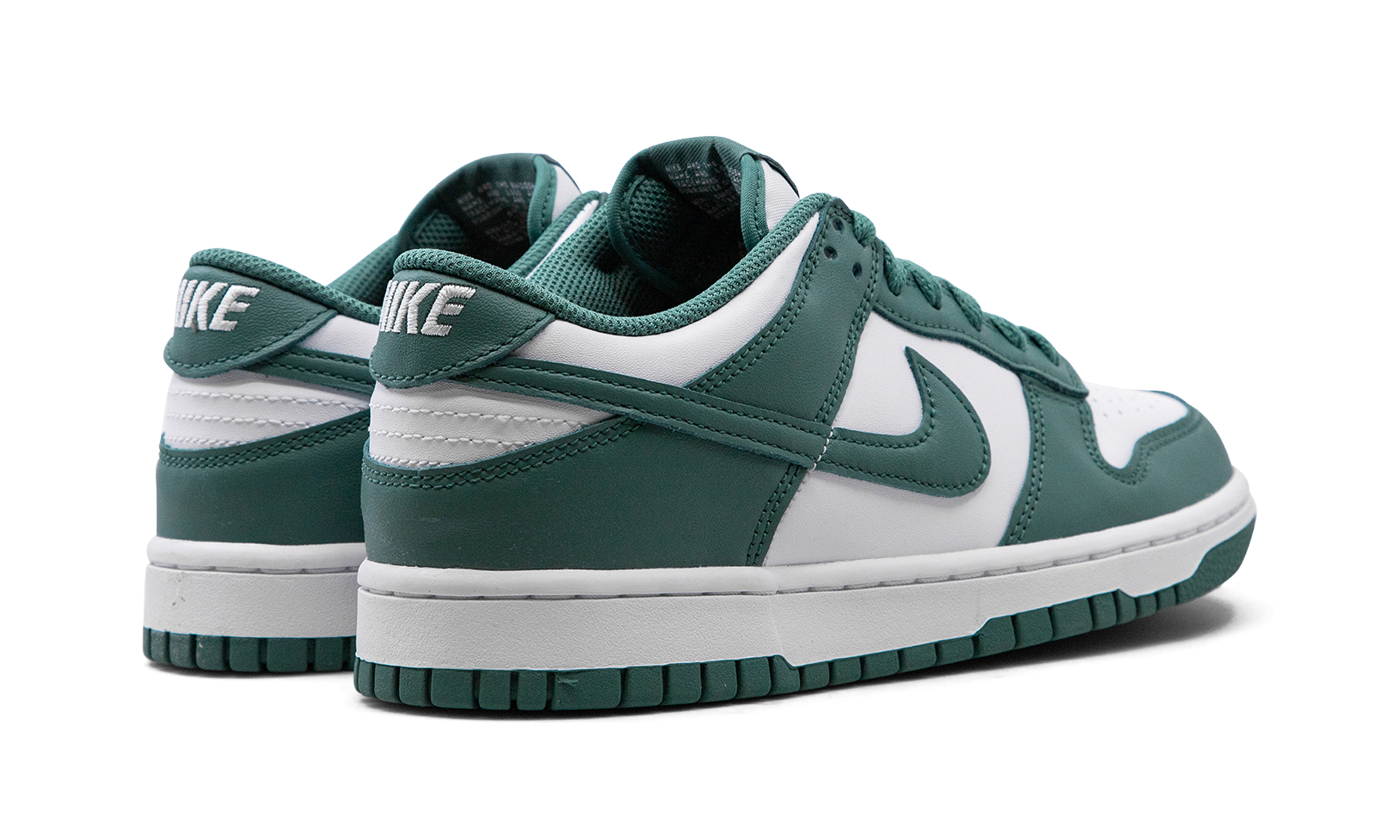 nike dunk low bicoastal gs+HF4798-100+diagnol right behind view