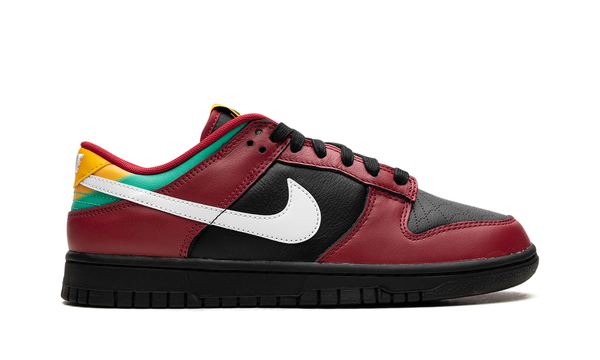 nike dunk low biker tattoos+FZ3057-001+right view