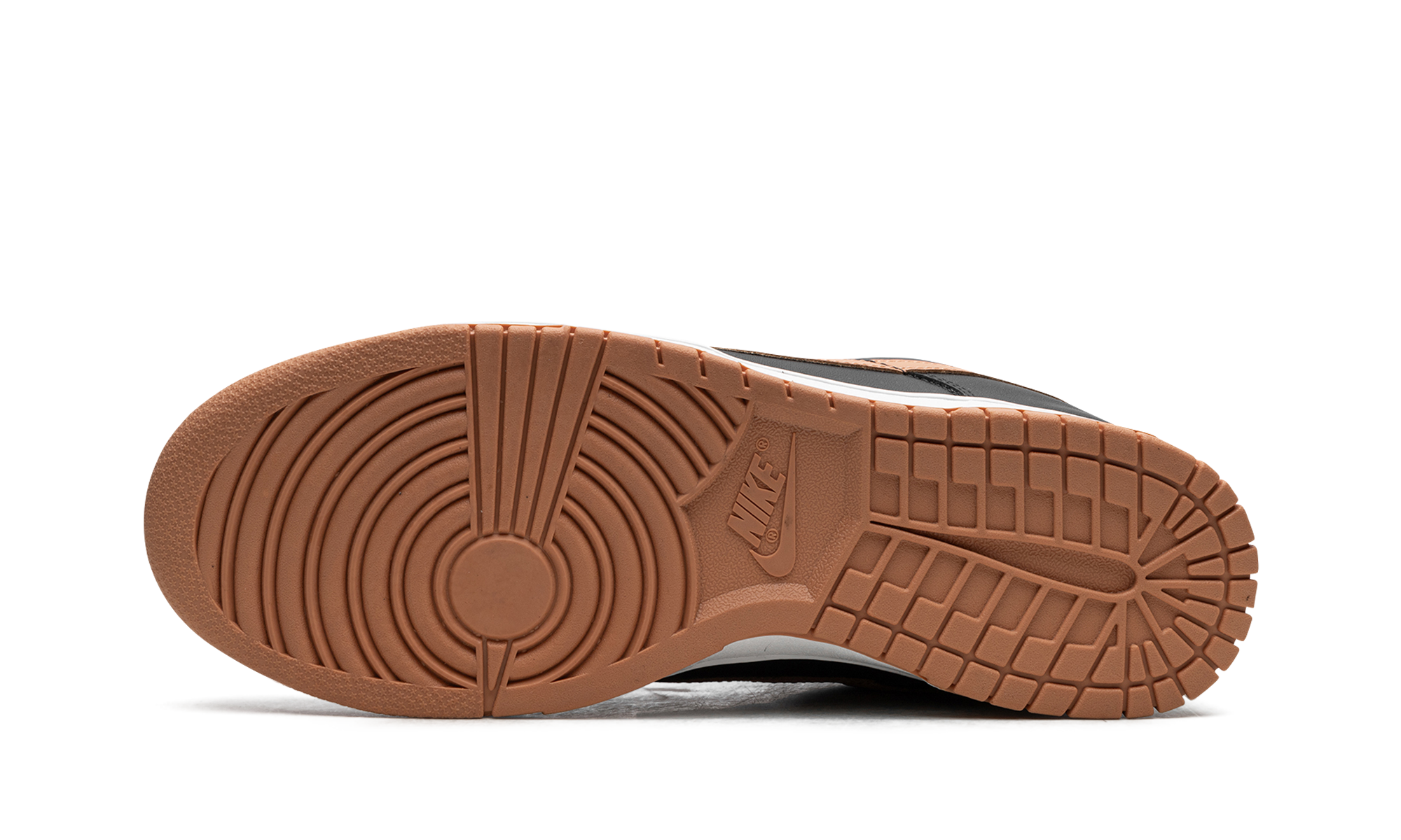 nike dunk low black amber brown+DV0831-004+bottom view