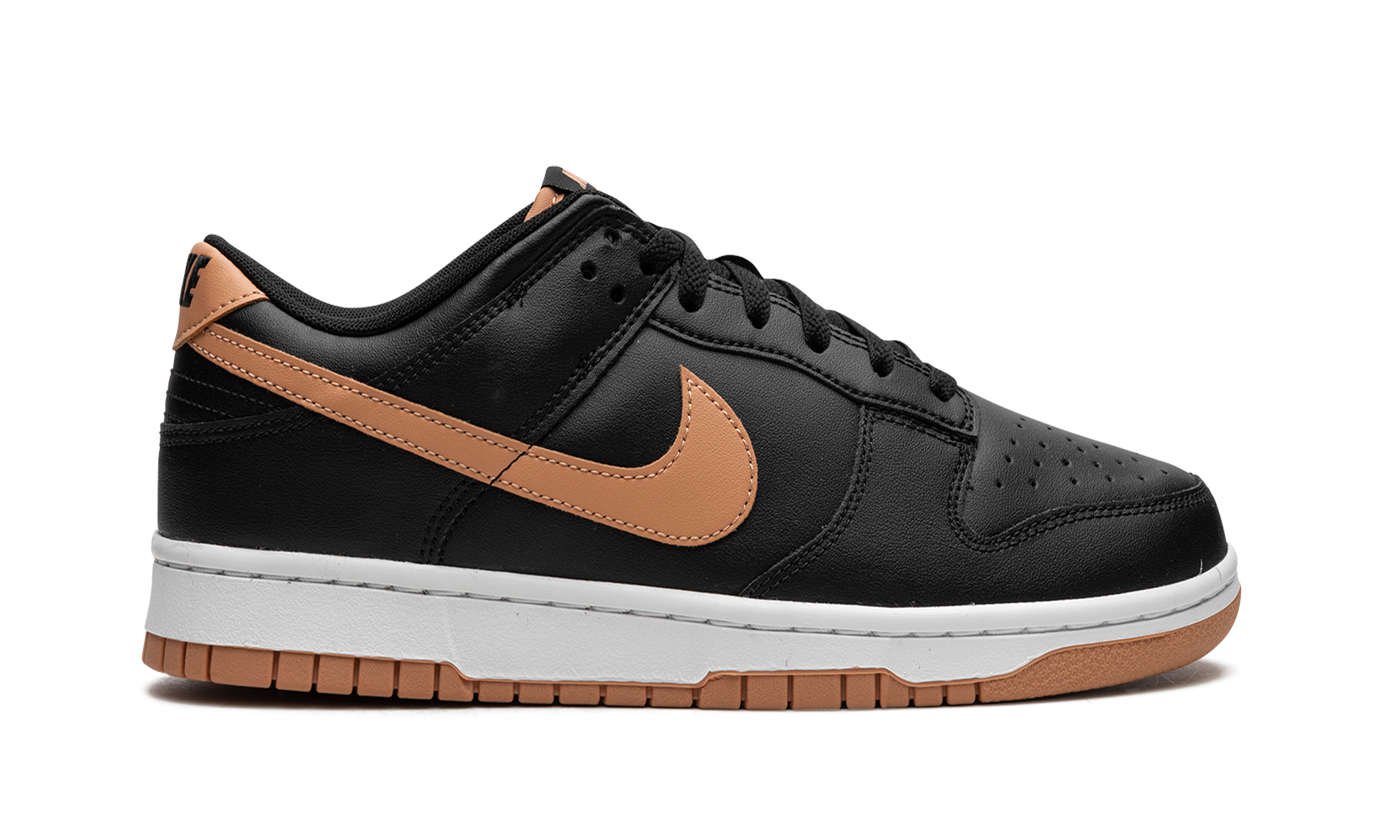 nike dunk low black amber brown+DV0831-004+right view