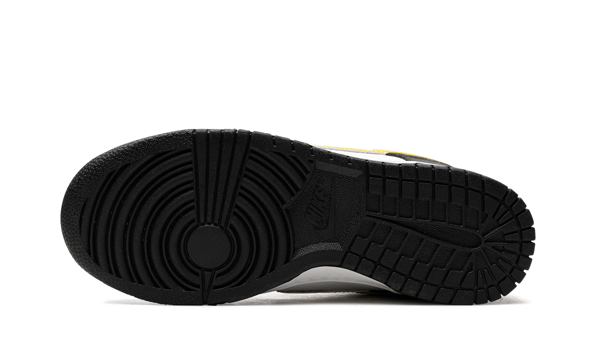 nike dunk low black opti yellow+FQ2431-001+bottom view