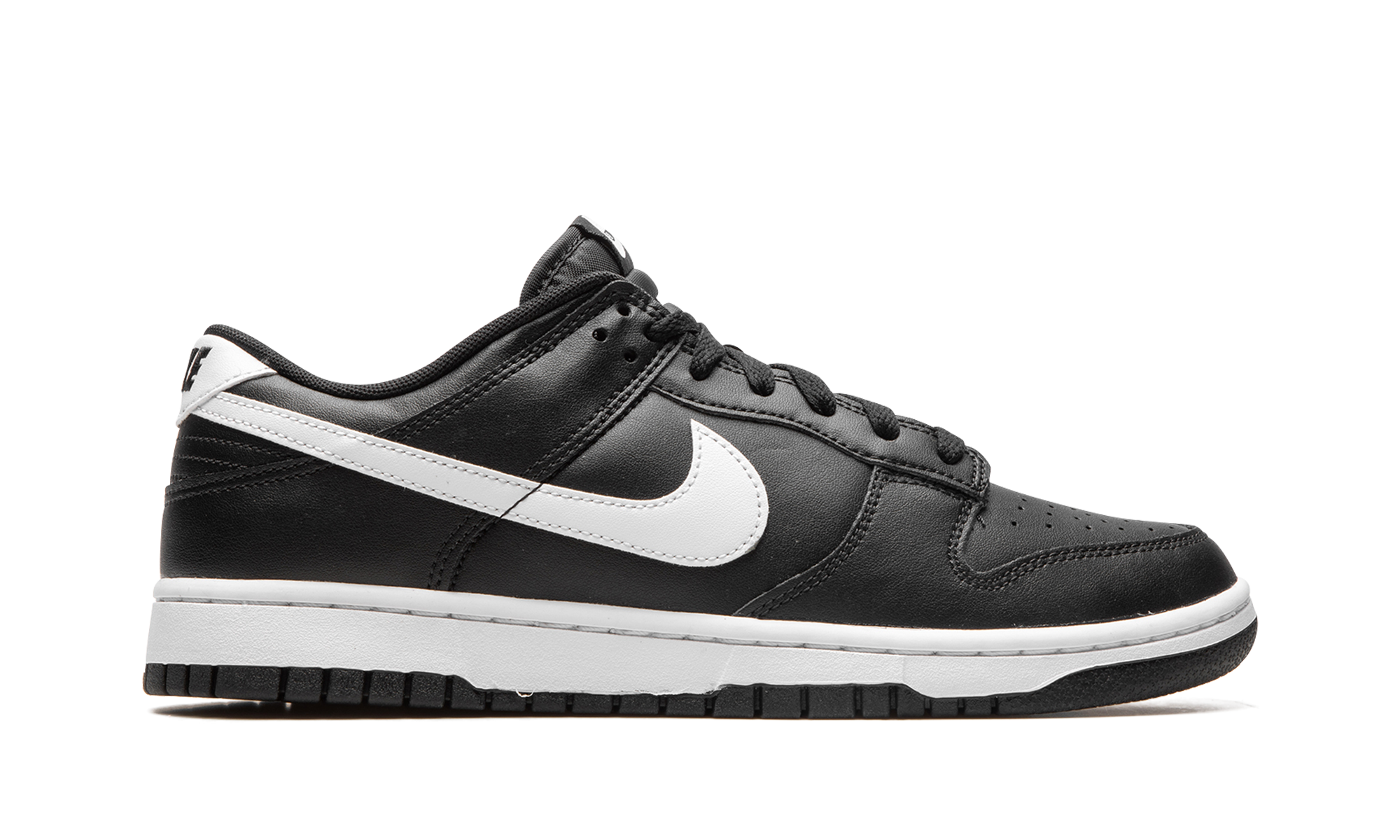 nike dunk low black panda 2 0+DV0831-002+right view