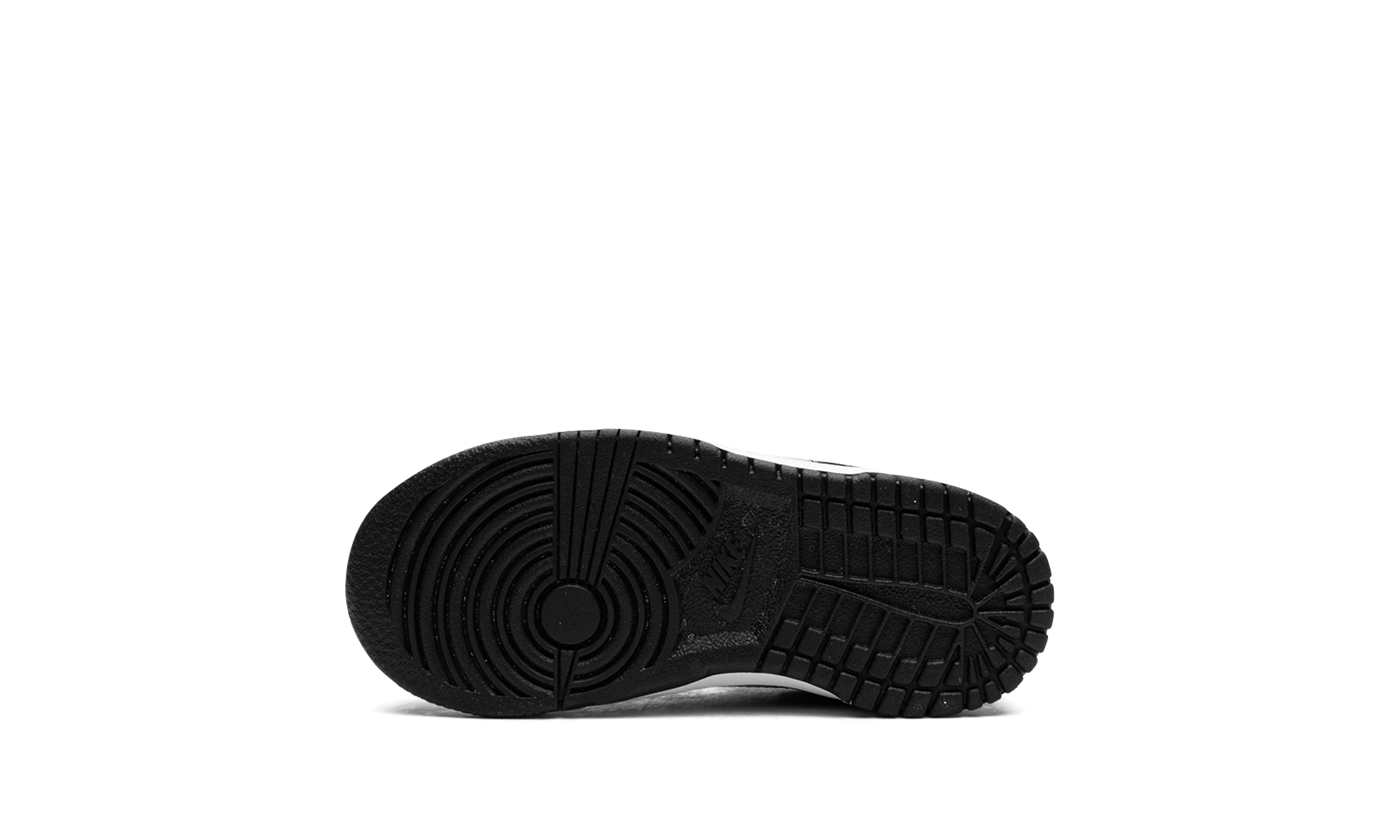 nike dunk low black panda 2 0 td+FD1233-001+bottom view