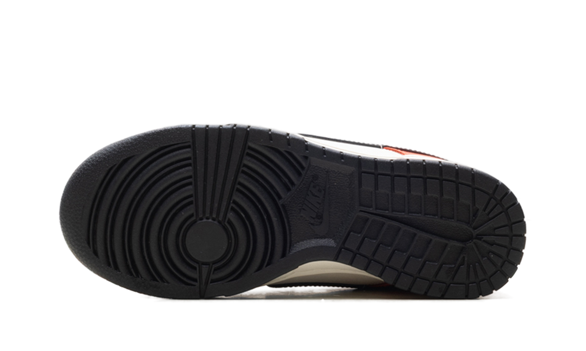 nike dunk low black toe bright crimson women s+HQ3423-635+bottom view