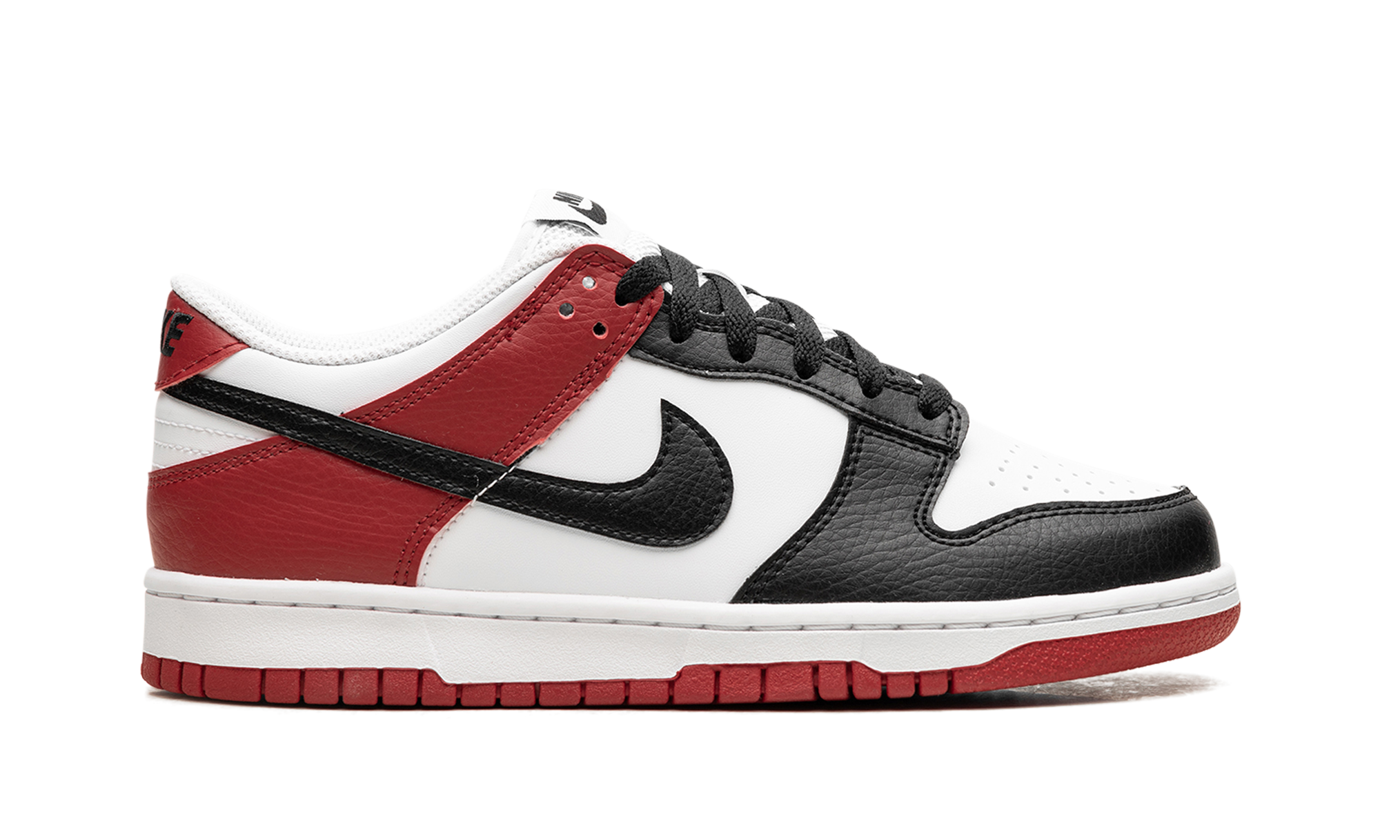 nike dunk low black toe gs+HF9980-600+right view