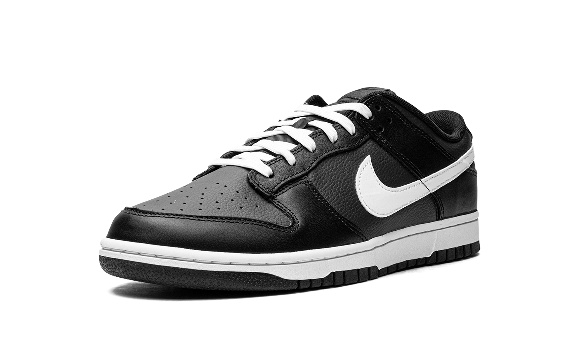 nike dunk low black white 2022+DJ6188-002+left diagnol single view