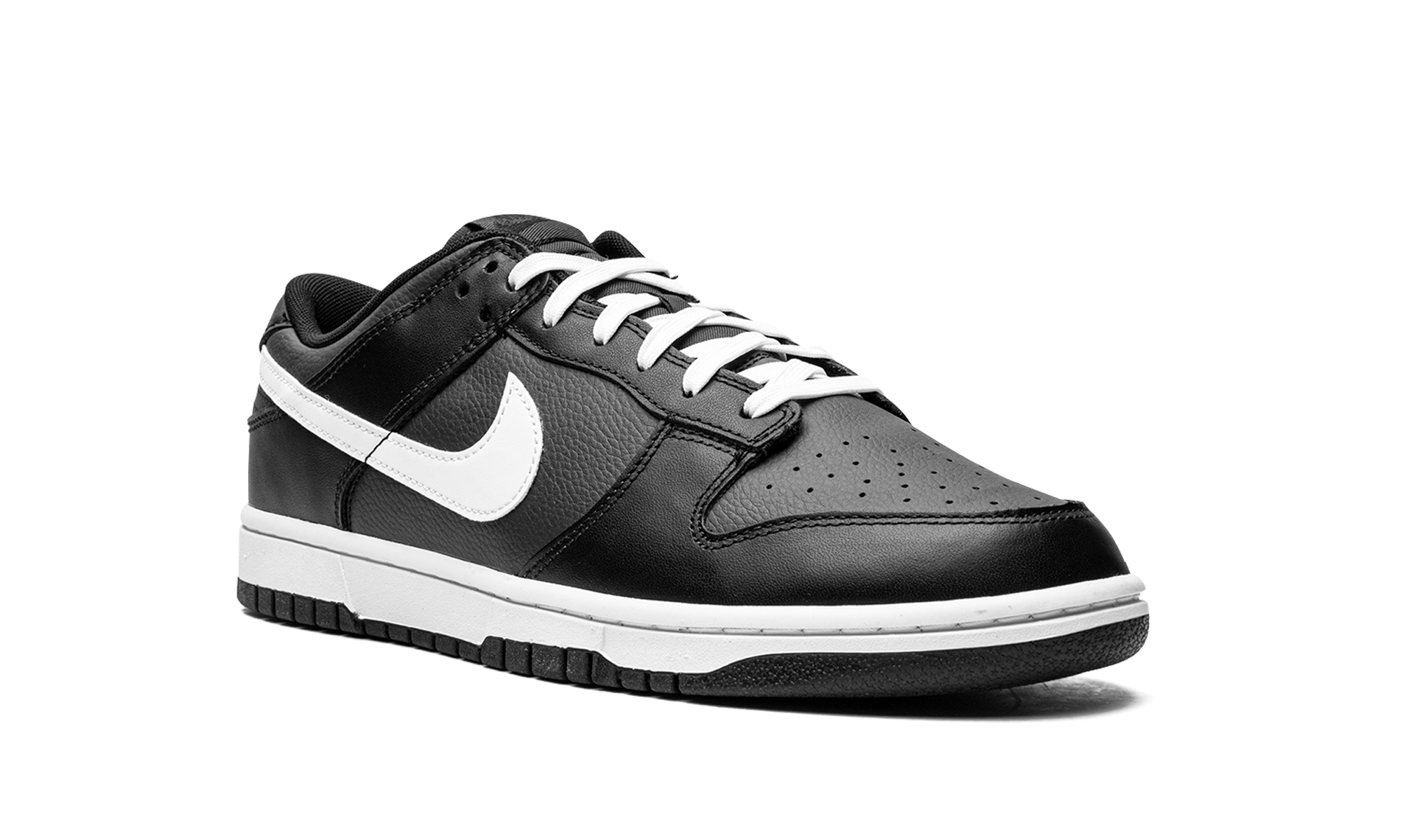 nike dunk low black white 2022+DJ6188-002+diagnol right view