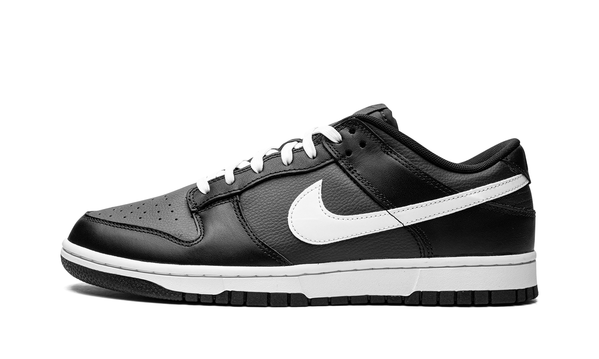 nike dunk low black white 2022+DJ6188-002+diagnol right view 1