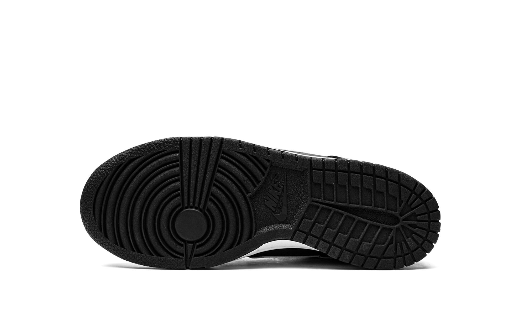 nike dunk low black white 2022 gs+DH9765-002+bottom view