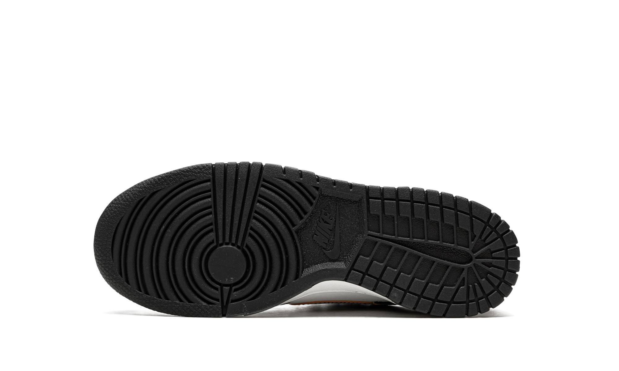 nike dunk low black white metallic gs+DH9764-001+bottom view