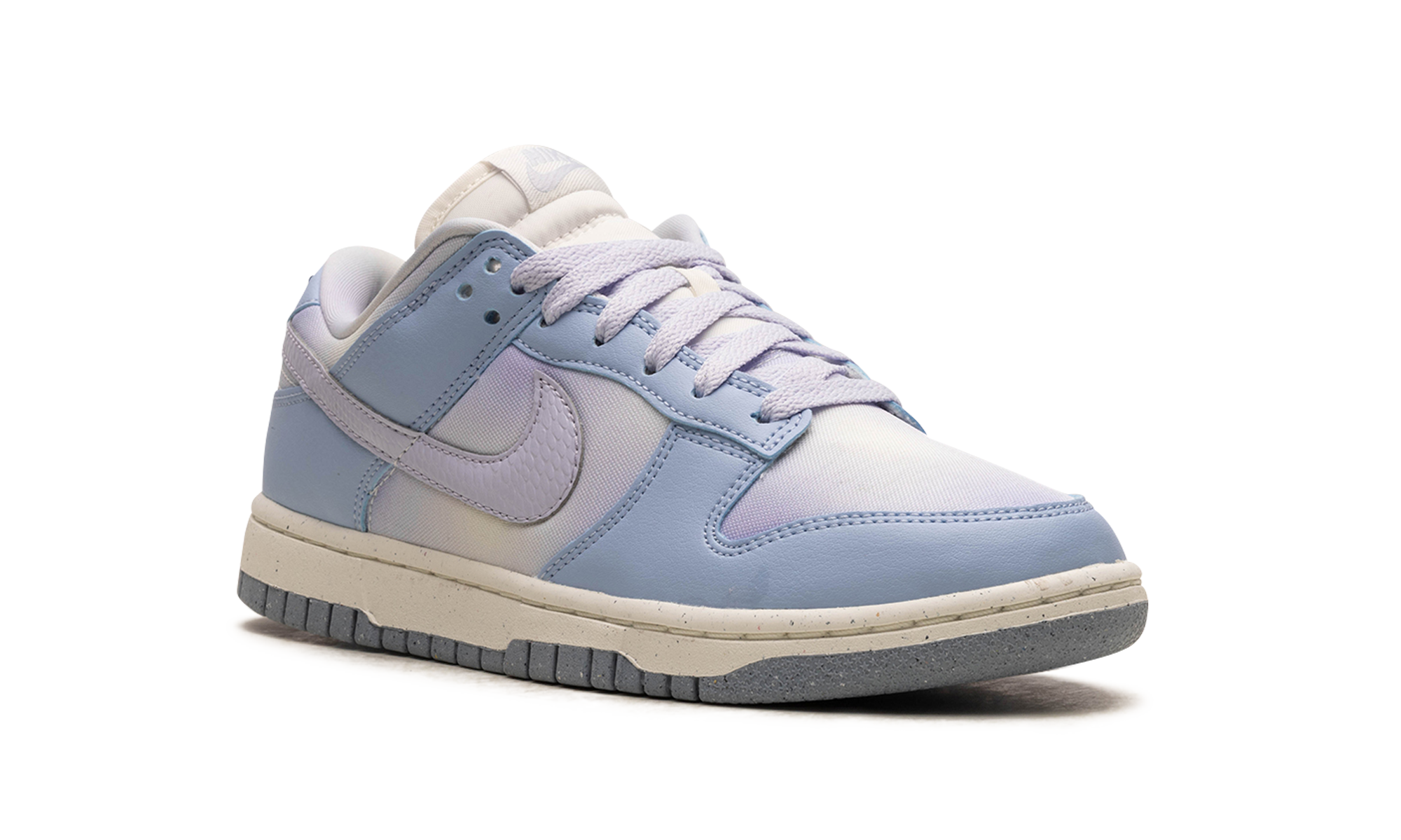 nike dunk low blue airbrush canvas women s+FN0323-400+diagnol right view