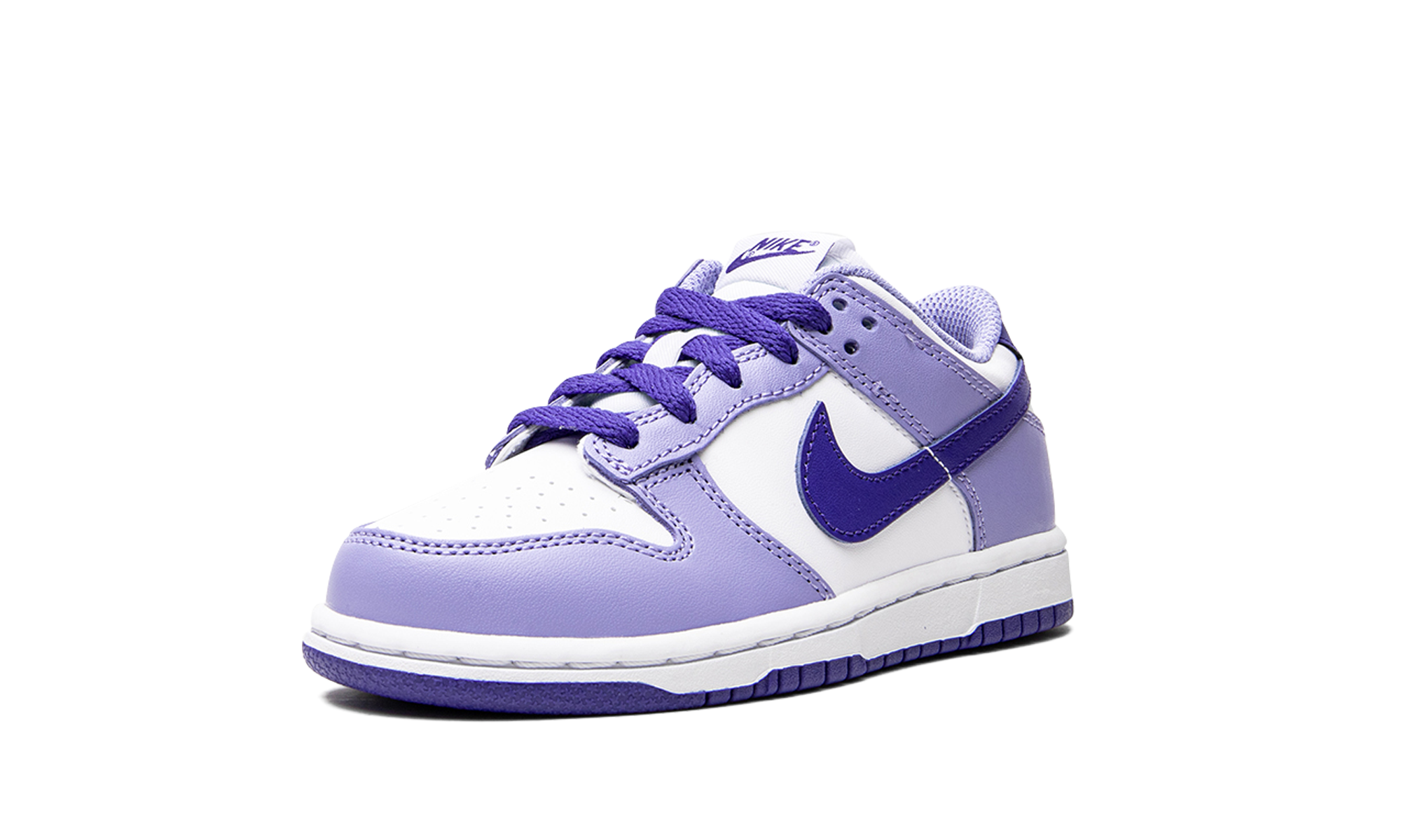 nike dunk low blueberry ps+DZ4457-100+left diagnol single view