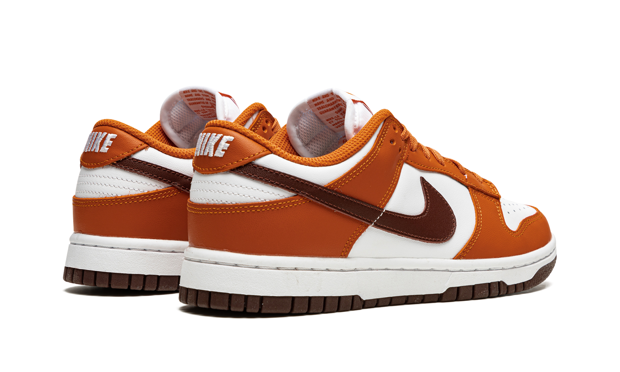 nike dunk low bronze eclipse women s+DQ4697-800+diagnol right behind view