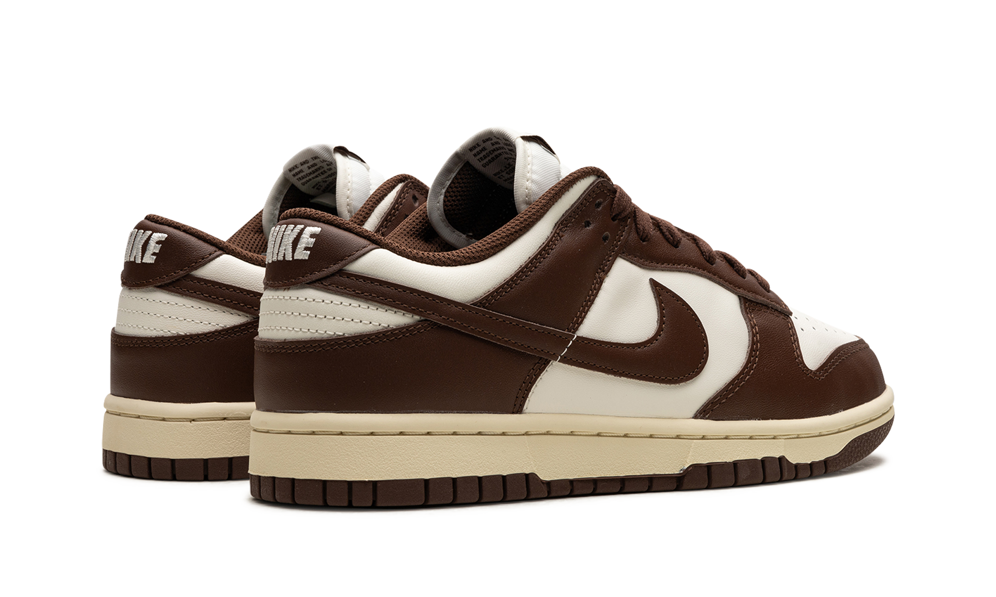 nike dunk low cacao wow women s+DD1503-124+diagnol right behind view