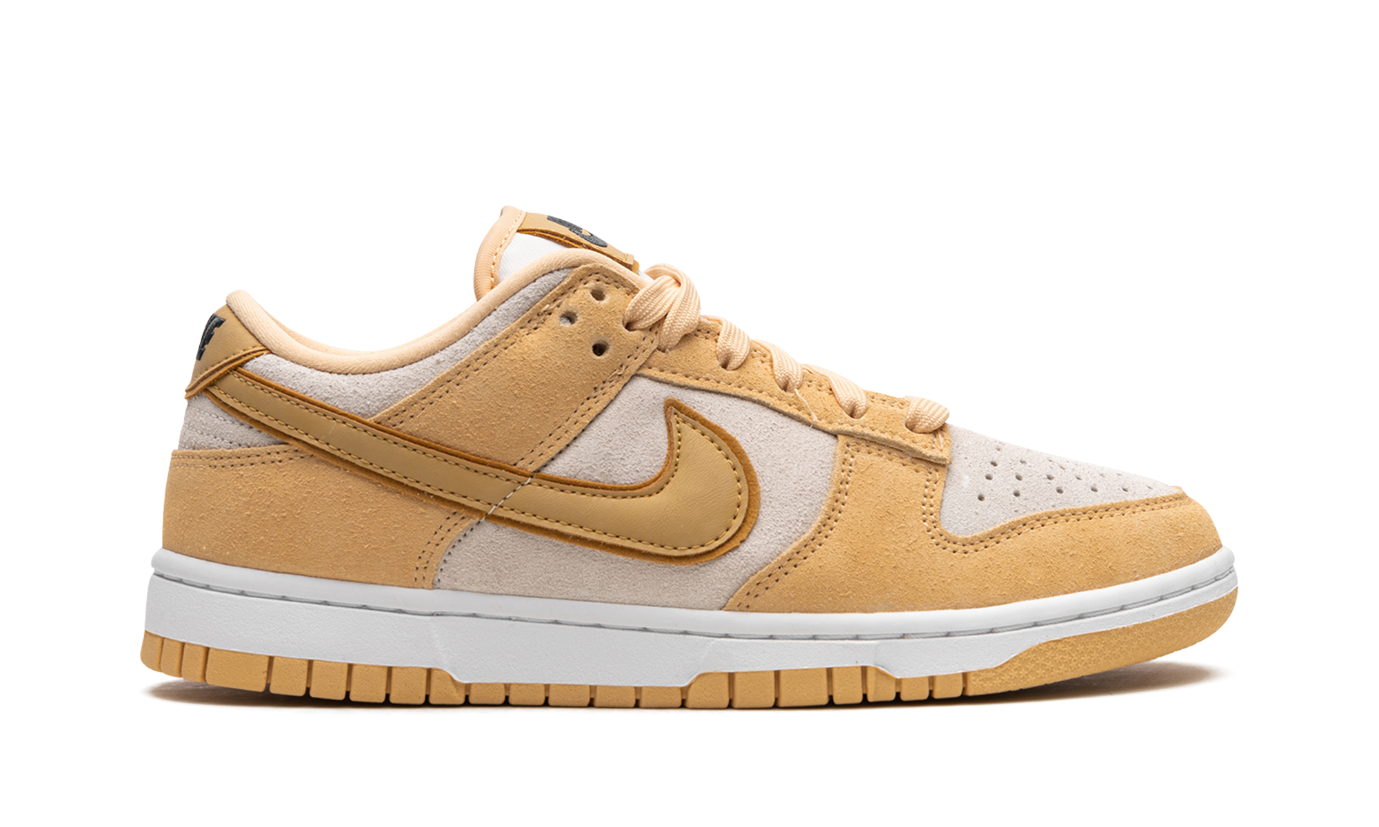 nike dunk low celestial gold suede women s+DV7411-200+right view