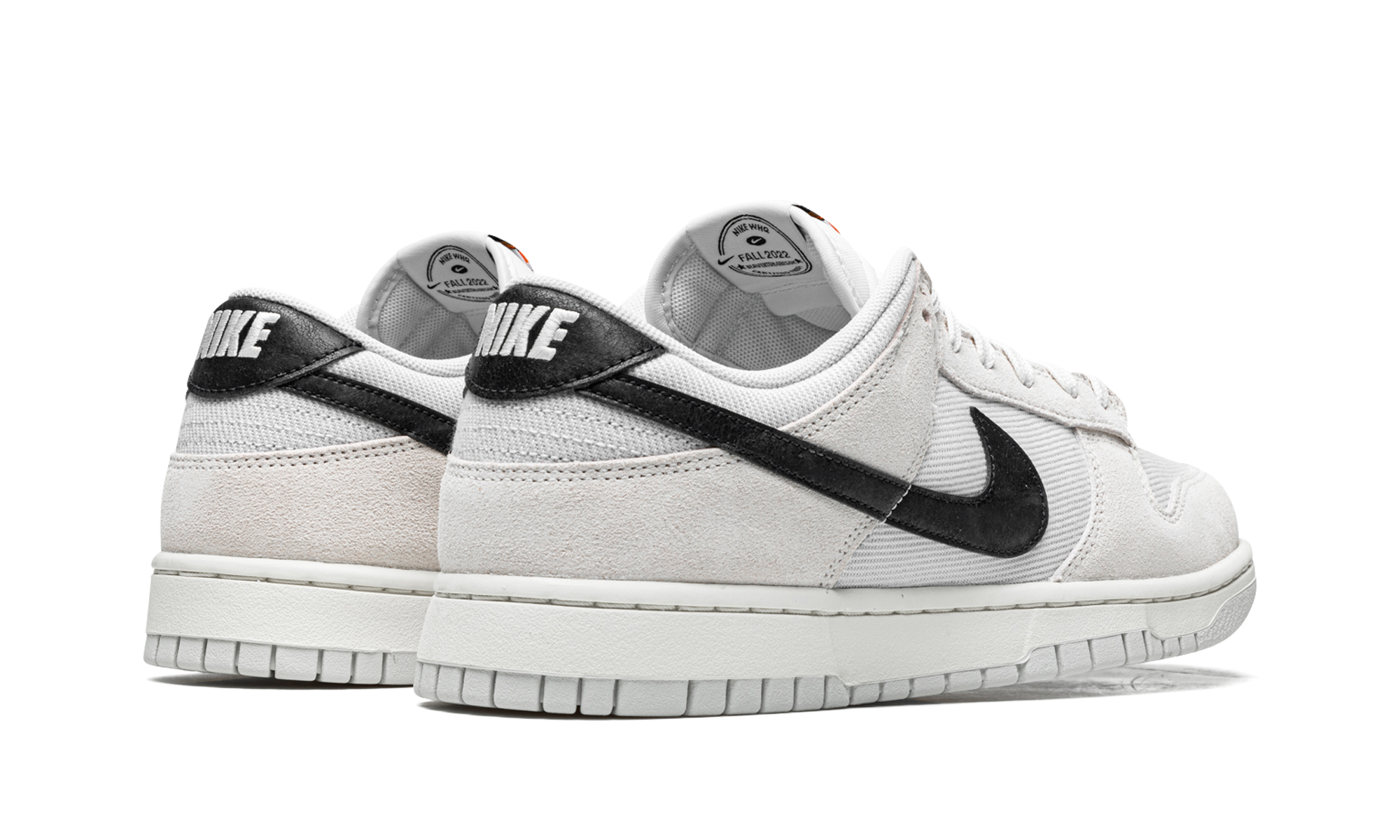 nike dunk low certified fresh+DO9776-001+diagnol right behind view