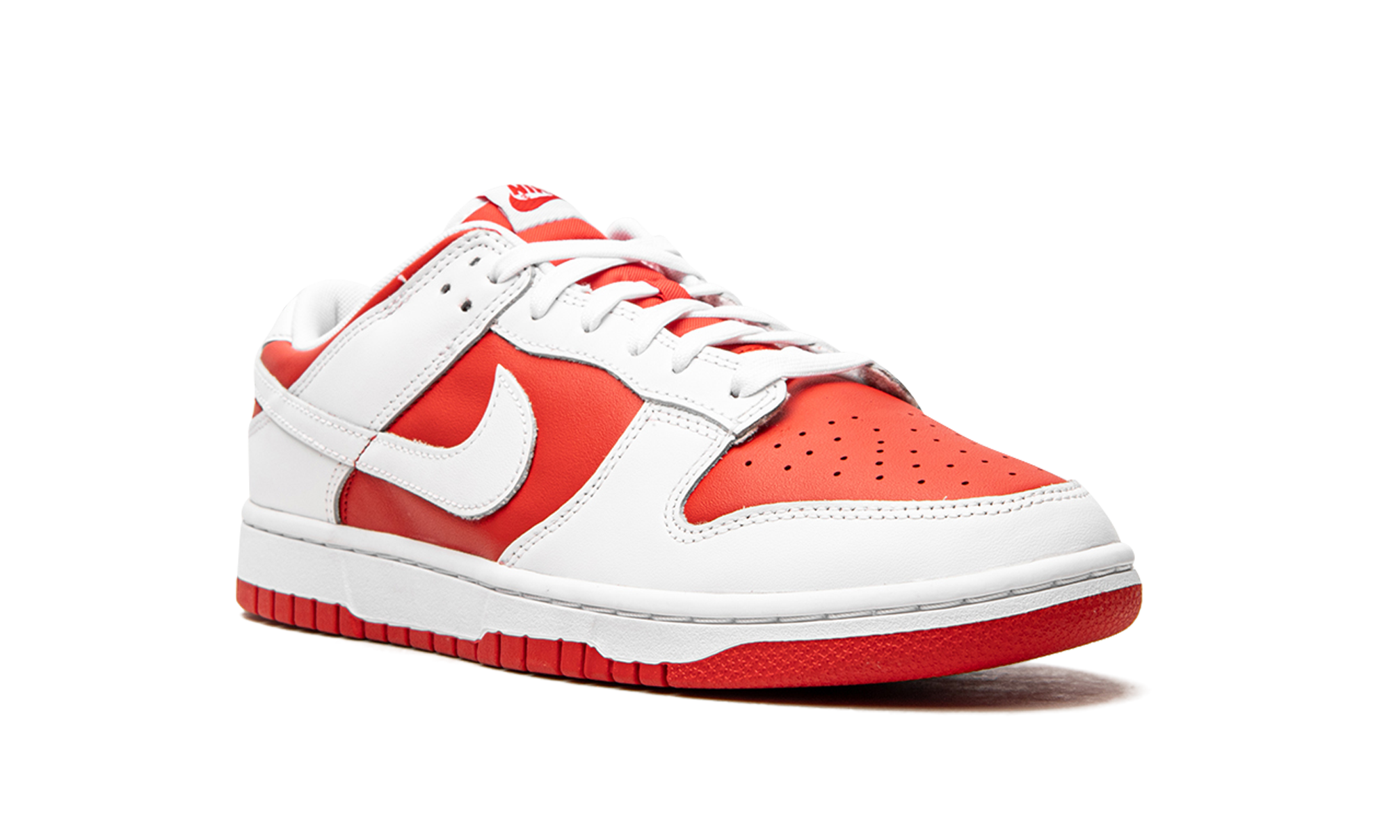 nike dunk low championship red+DD1391-600+diagnol right view