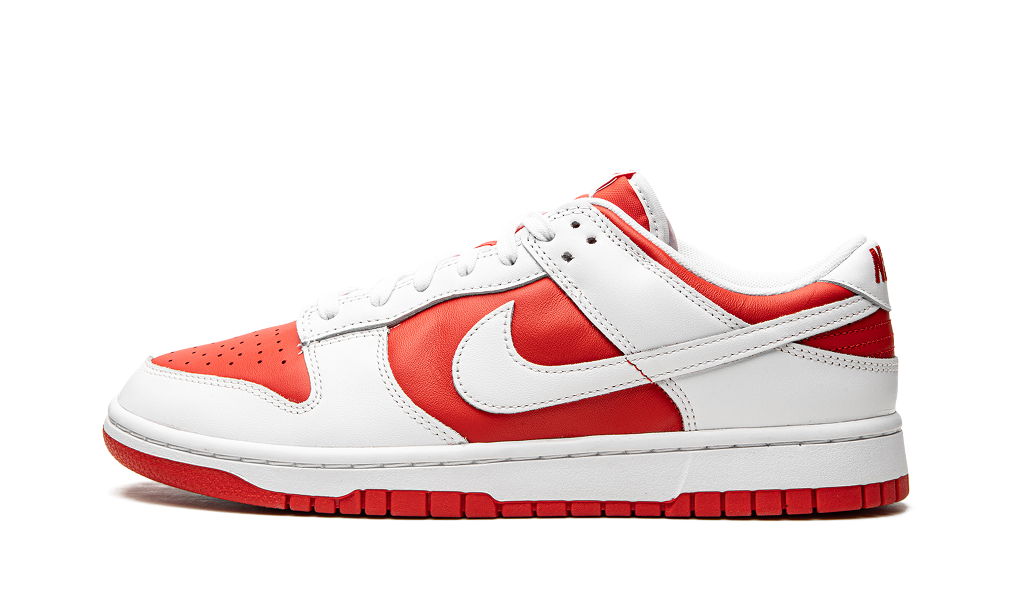 nike dunk low championship red+DD1391-600+diagnol right view 1