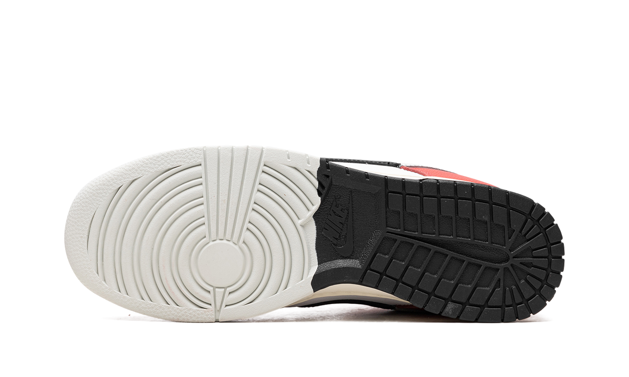 nike dunk low chicago split+DZ2536-600+bottom view