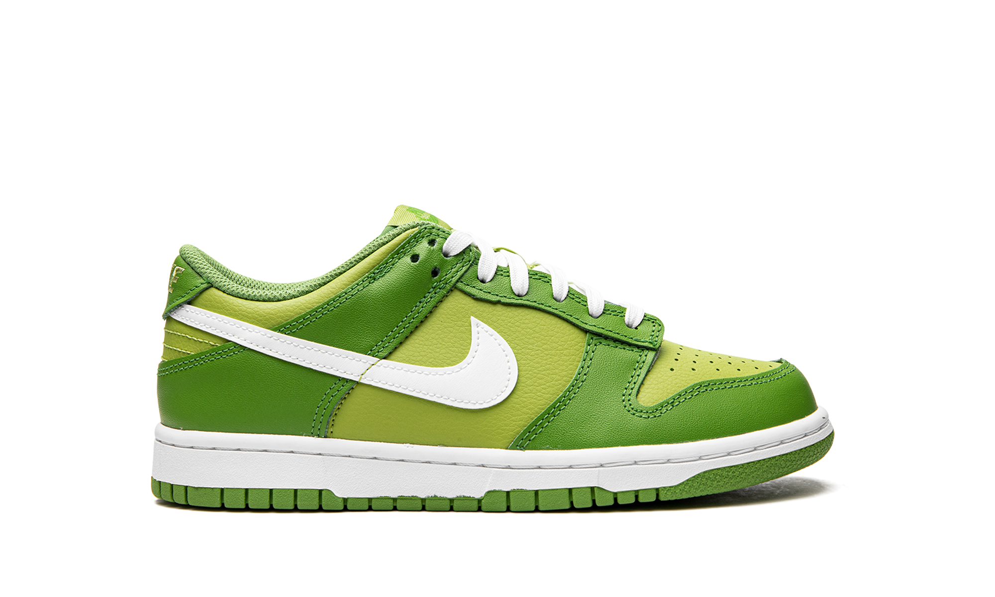 nike dunk low chlorophyll gs+DH9765-301+right view